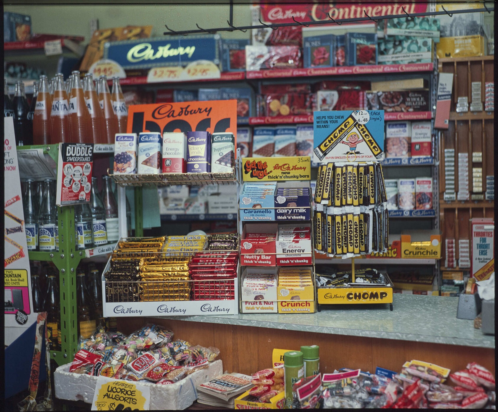 Cadbury product displays
