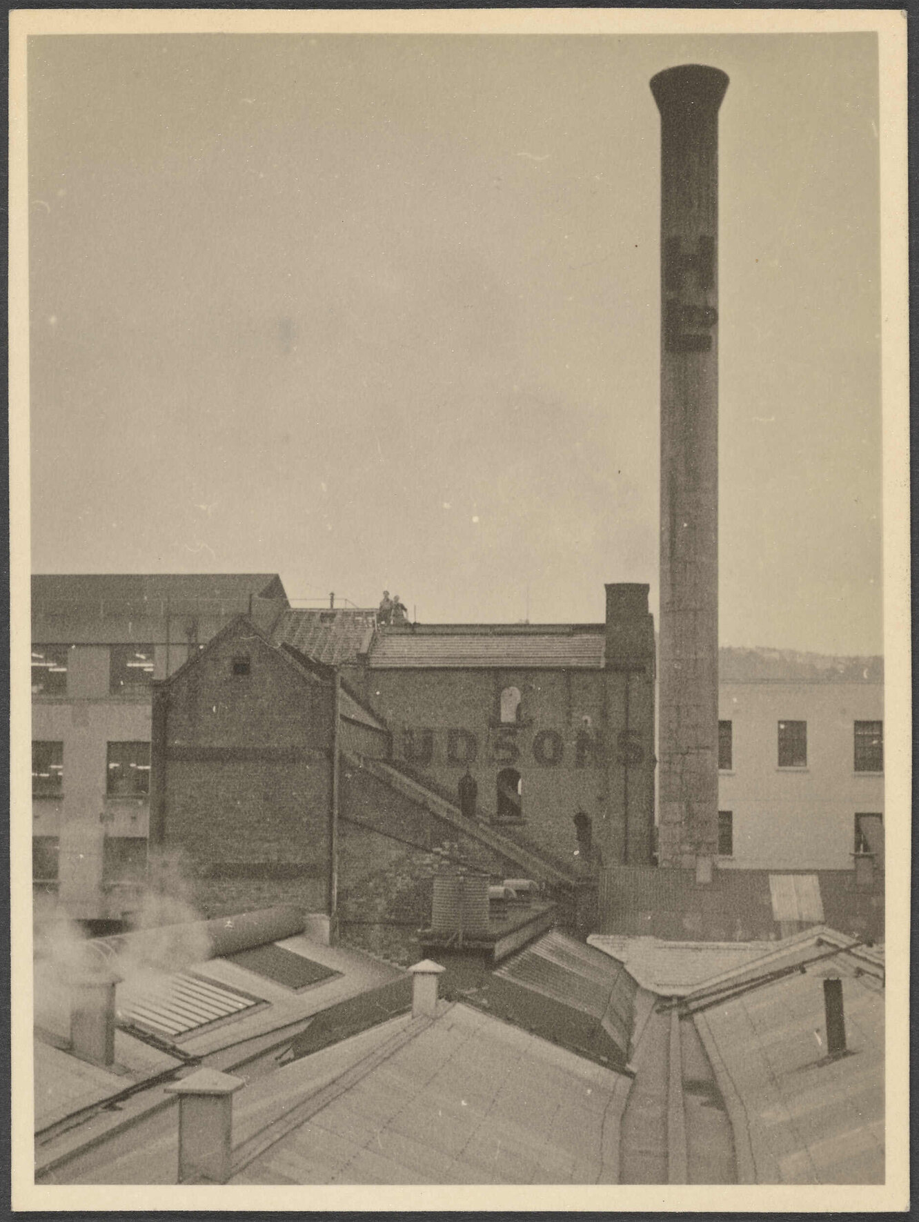 Factory buildings and chimney