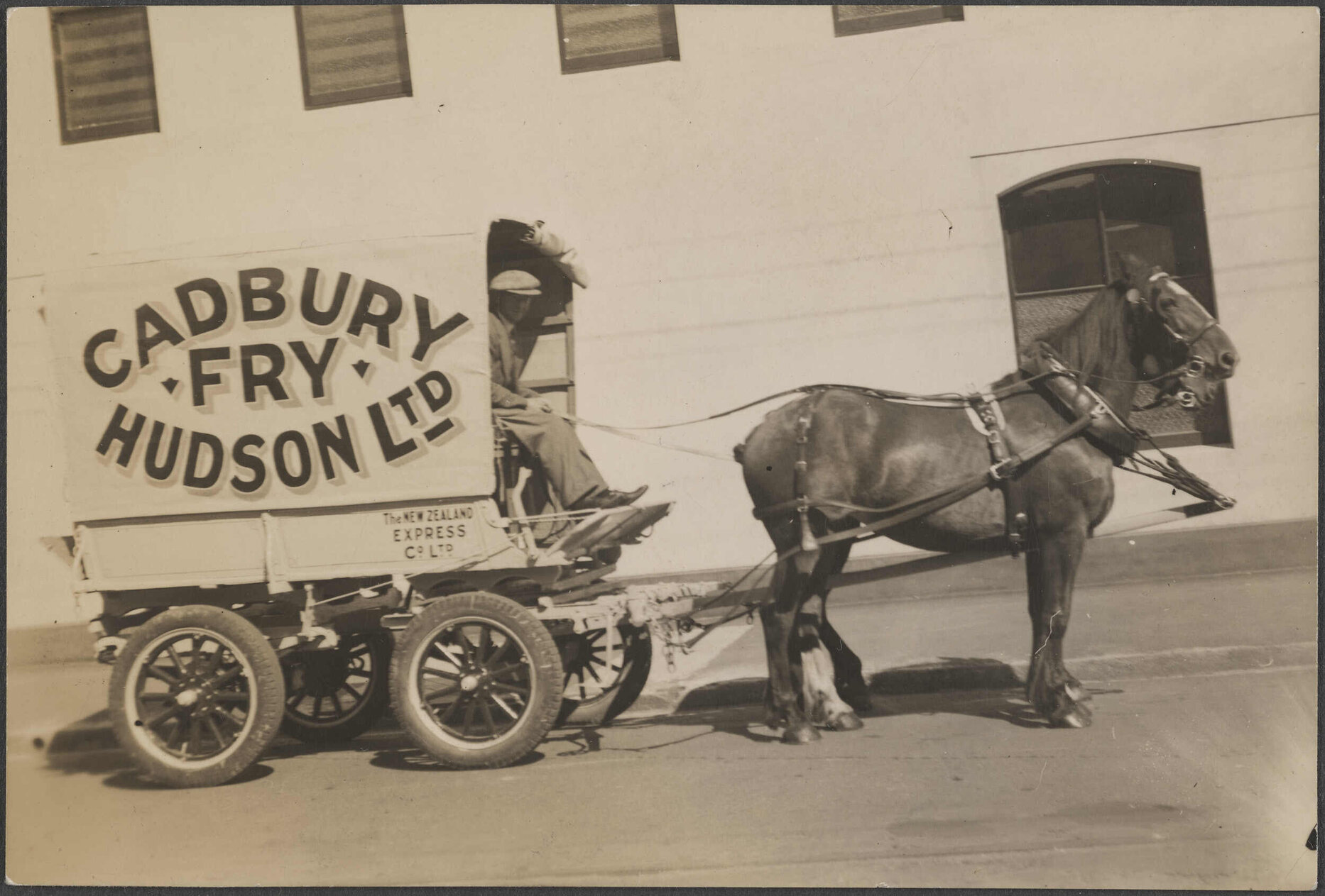 Cadbury Fry Hudson horse-drawn vehicle