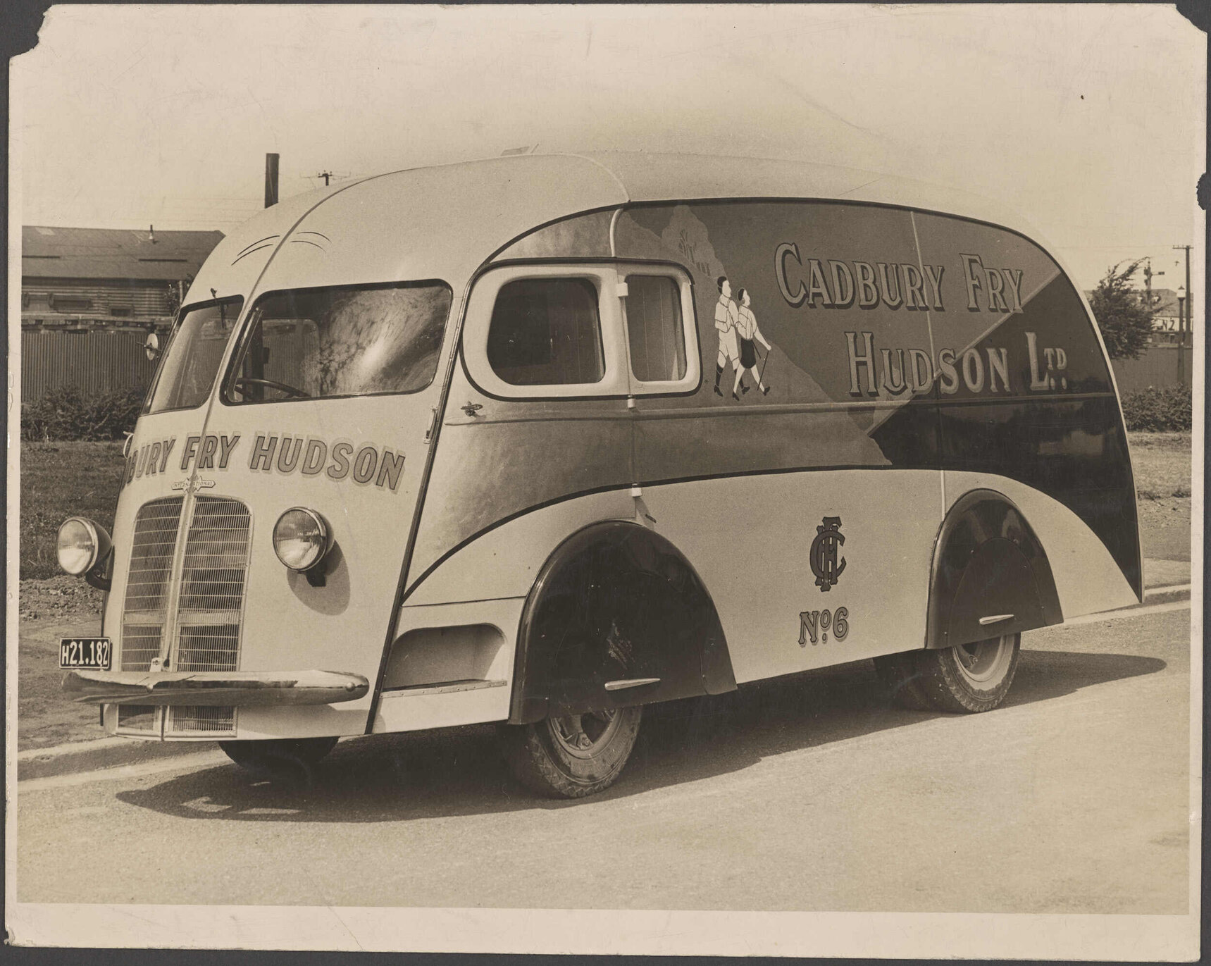 Cadbury Fry Hudson International van no. 6