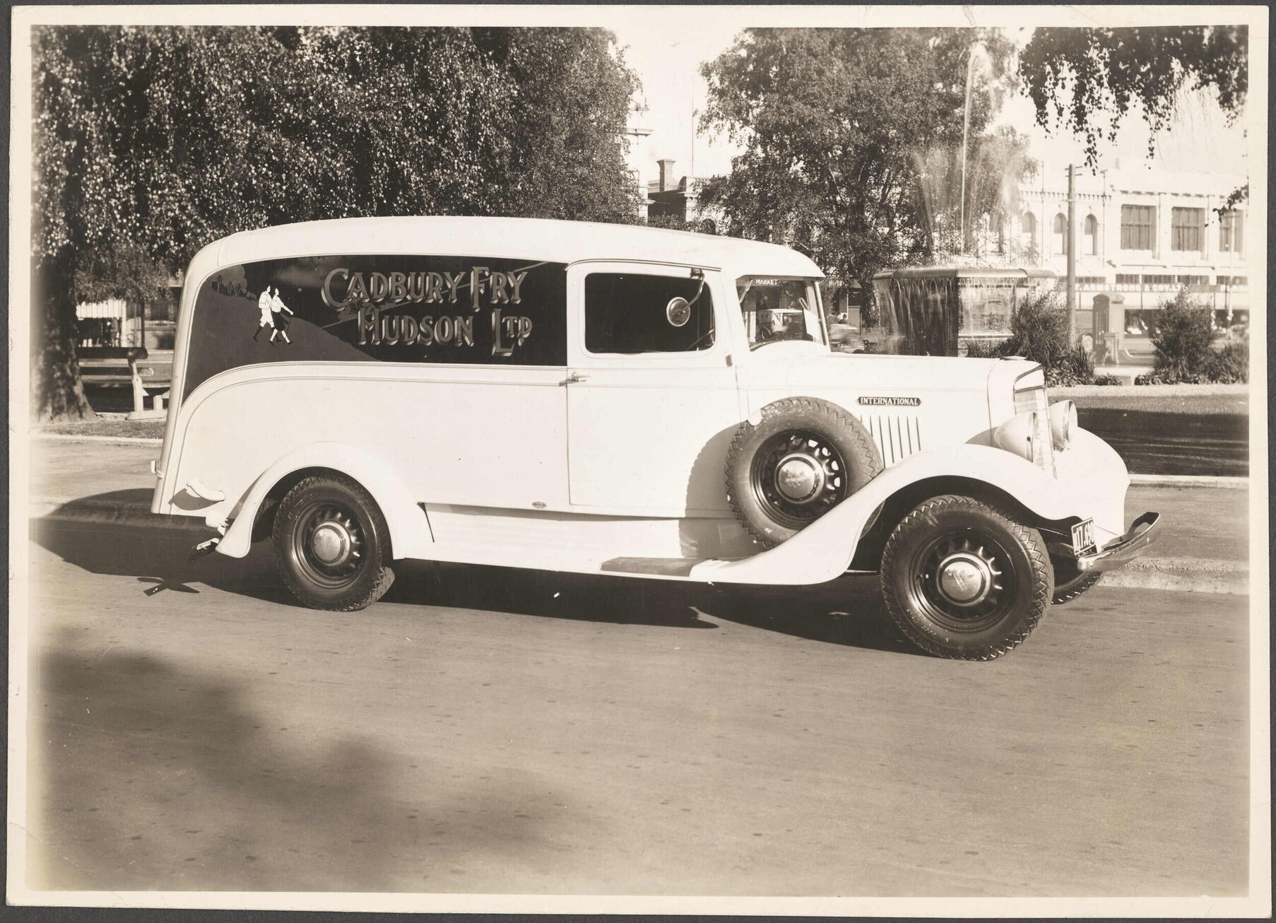 Cadbury Fry Hudson International van 