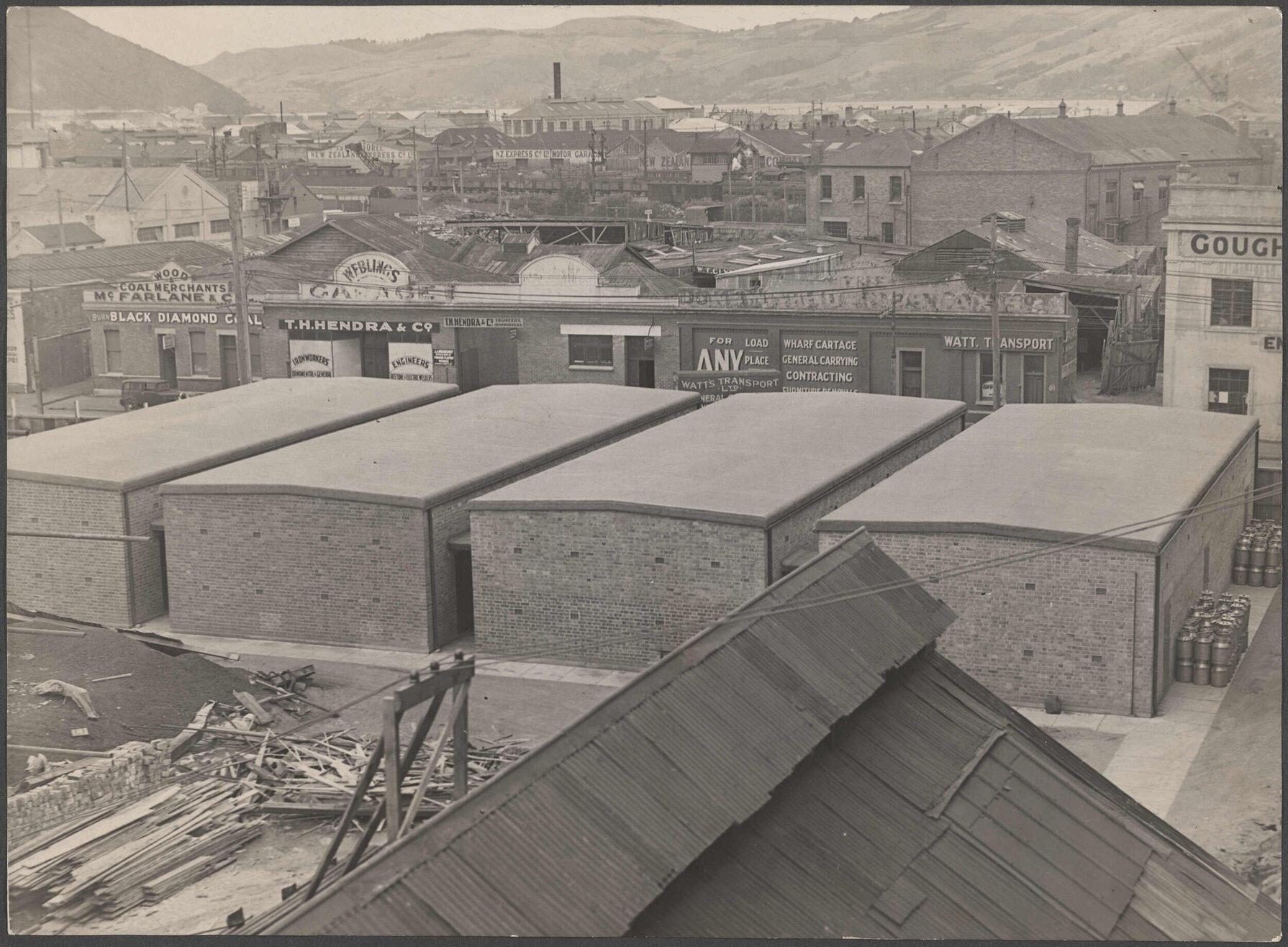 Cadbury Fry Hudson and other buildings on Castle Street