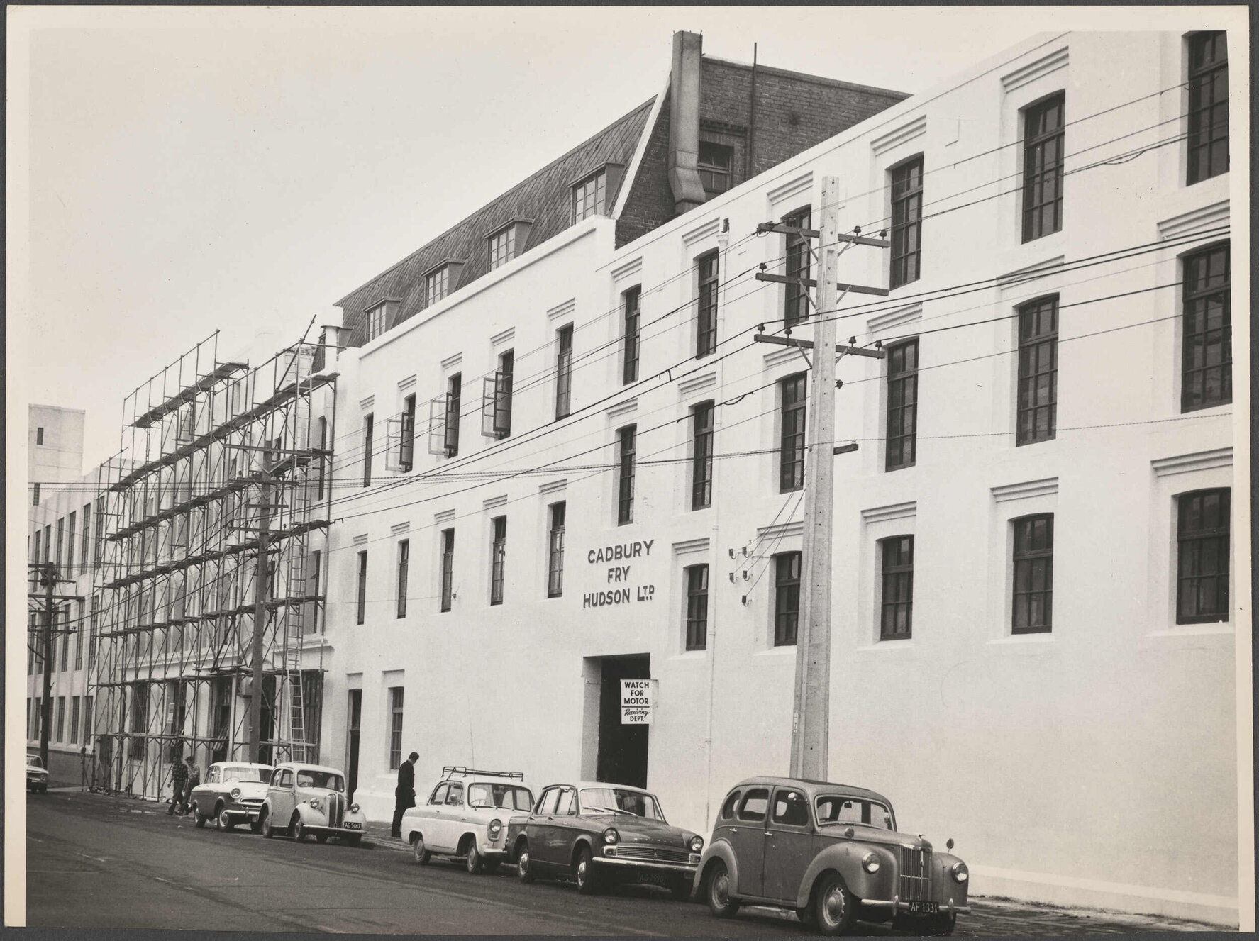 Cadbury Fry Hudson buildings on Cumberland Street