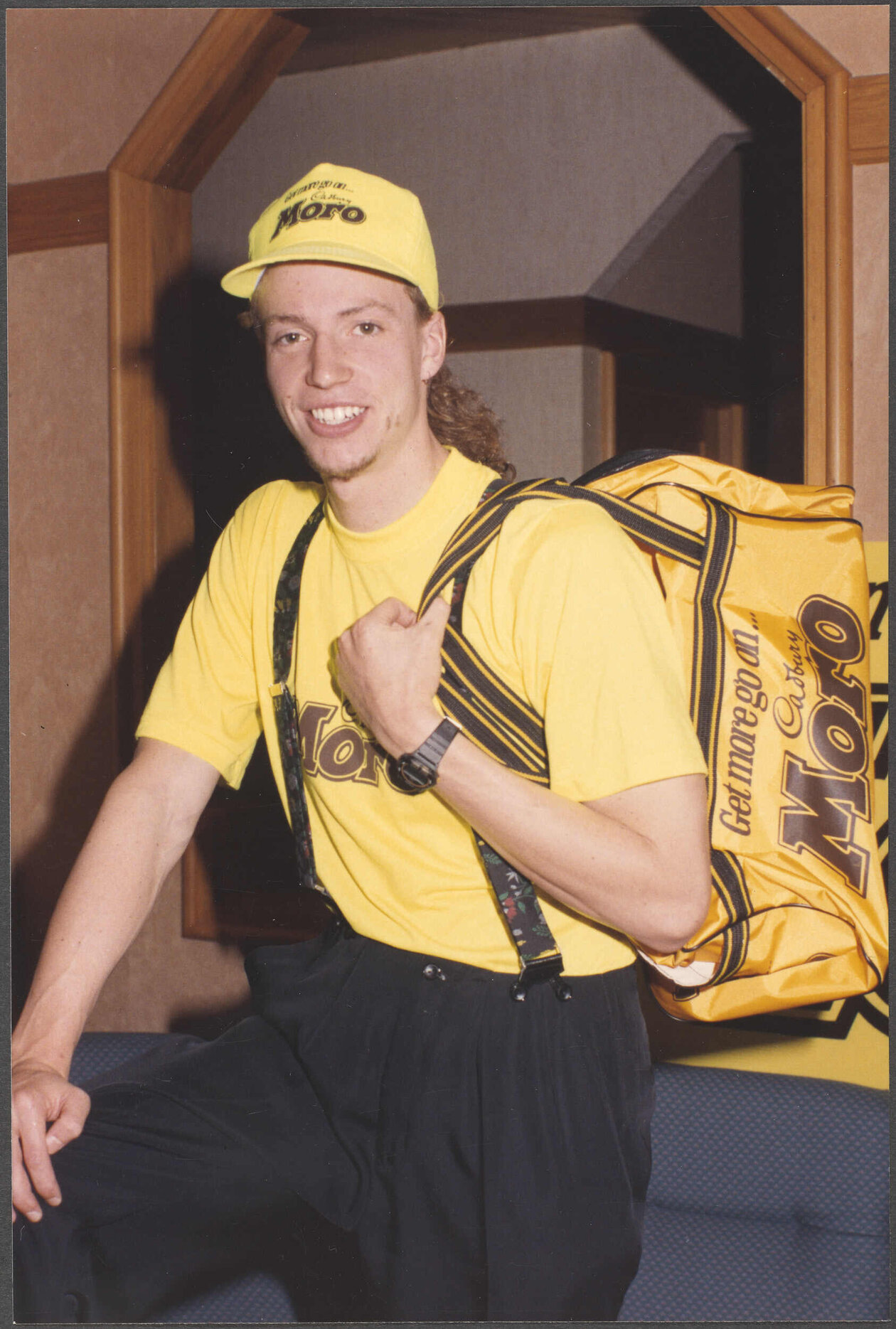 Danyon Loader, Cadbury Moro sponsorship