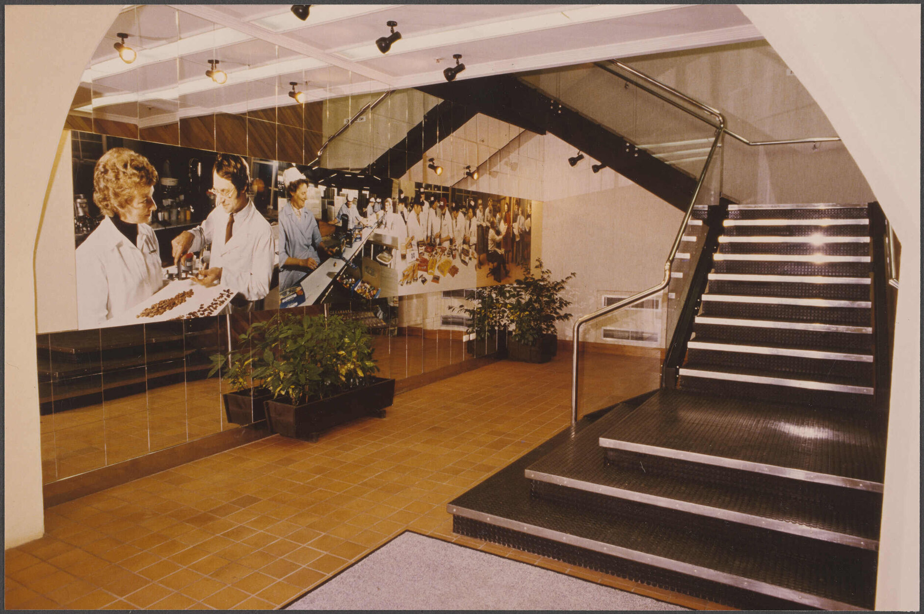 Front entrance new office block, Cadbury Schweppes Hudson