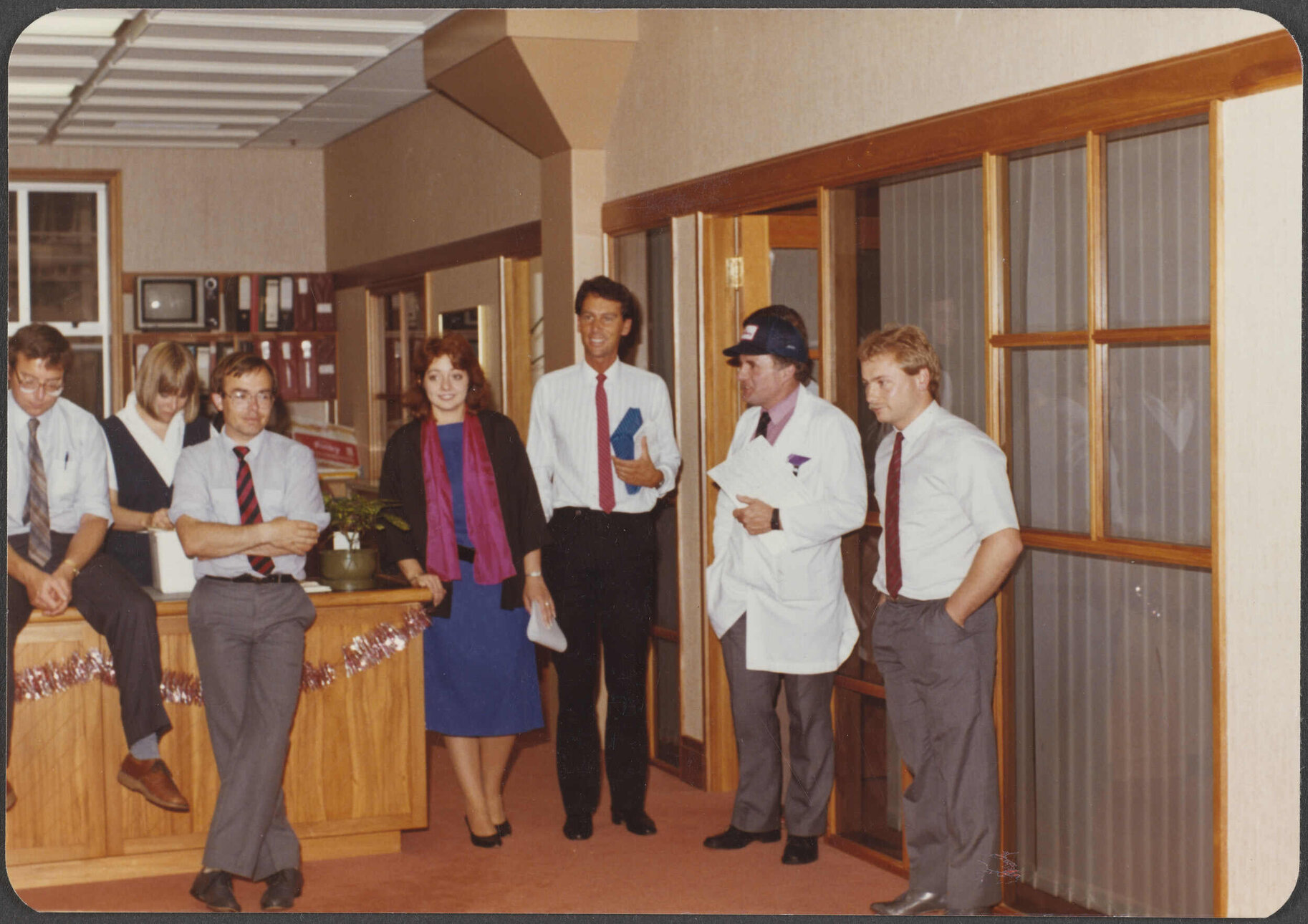 Staff in Cadbury Schweppes Hudson office