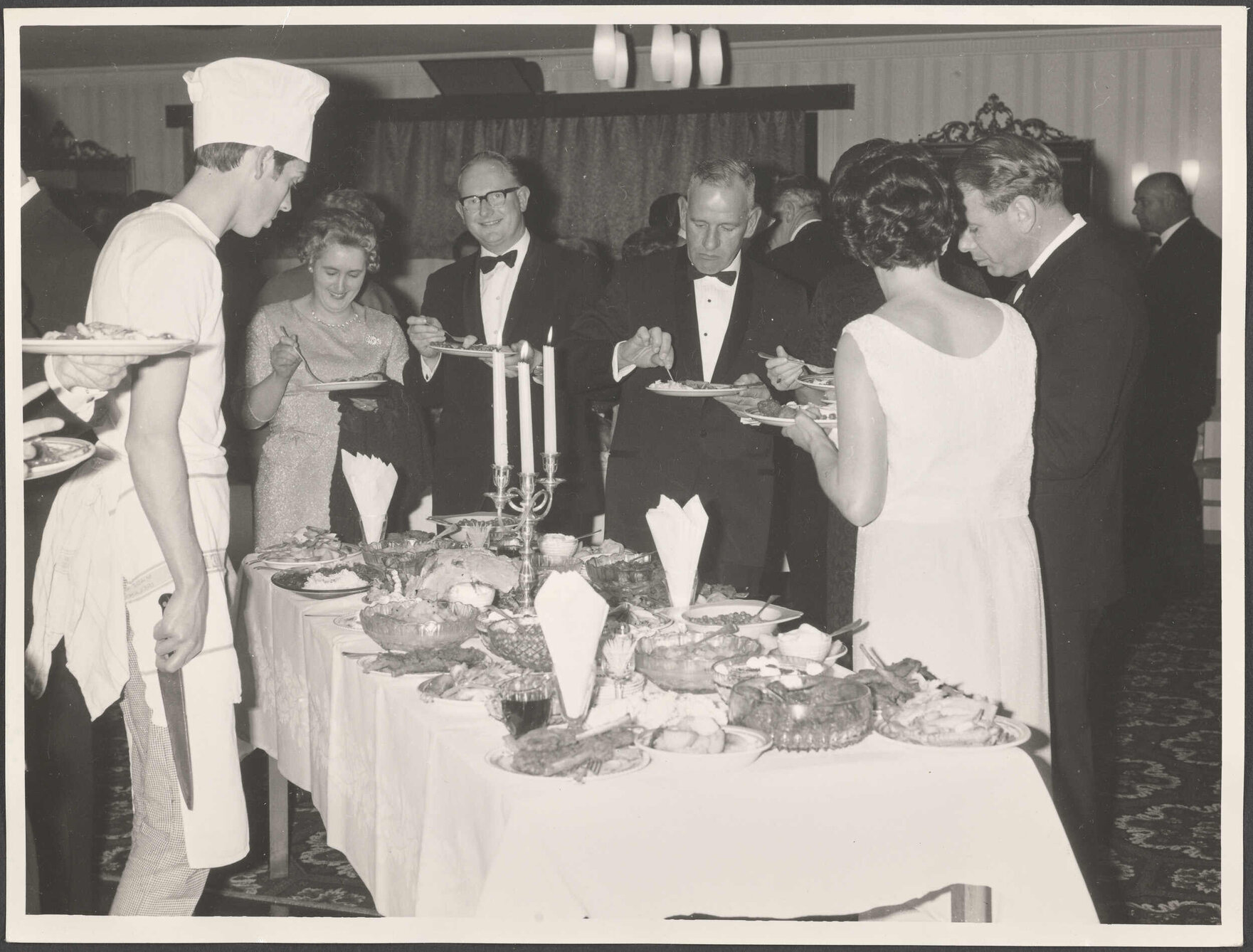 'Fork Dinner' at La Scala restaurant marking 100 years of business by R. Hudson &amp; Co. and Cadbury Fry Hudson Ltd