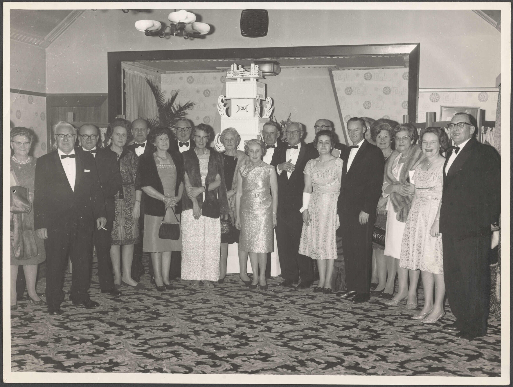 Hudson family members at 'Fork Dinner' at La Scala restaurant marking 100 years of business by R. Hudson &amp; Co. and Cadbury Fry Hudson Ltd