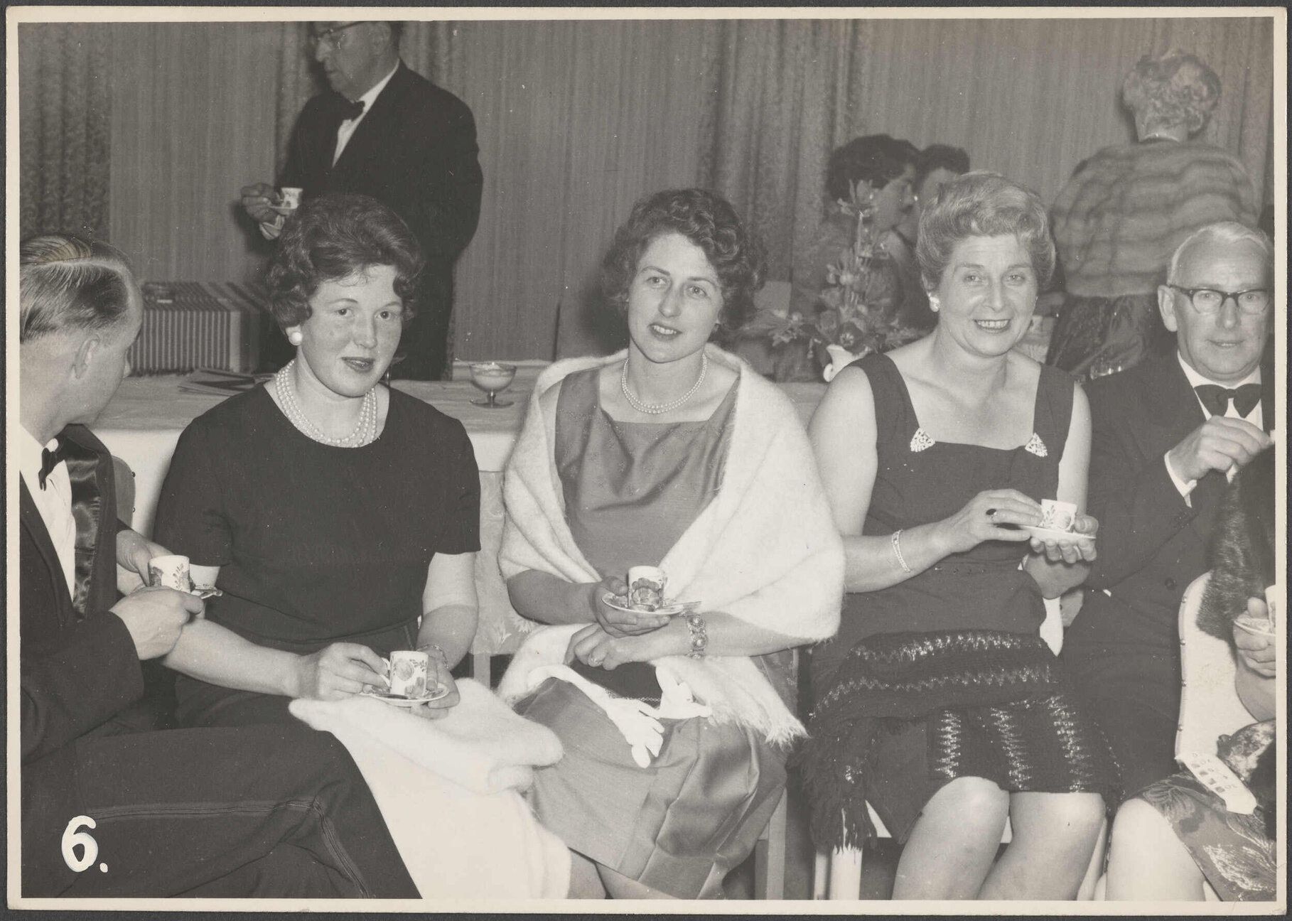 Group at farewell function for Mrs C.V. Smith