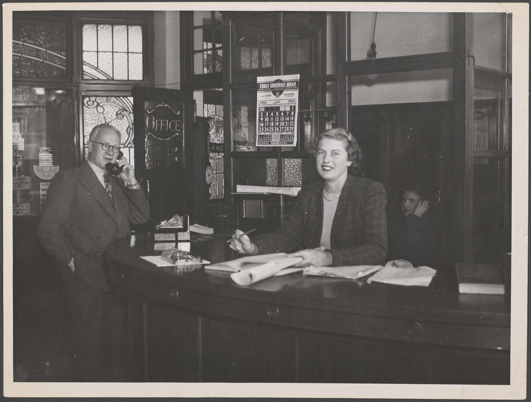 Head Office reception desk