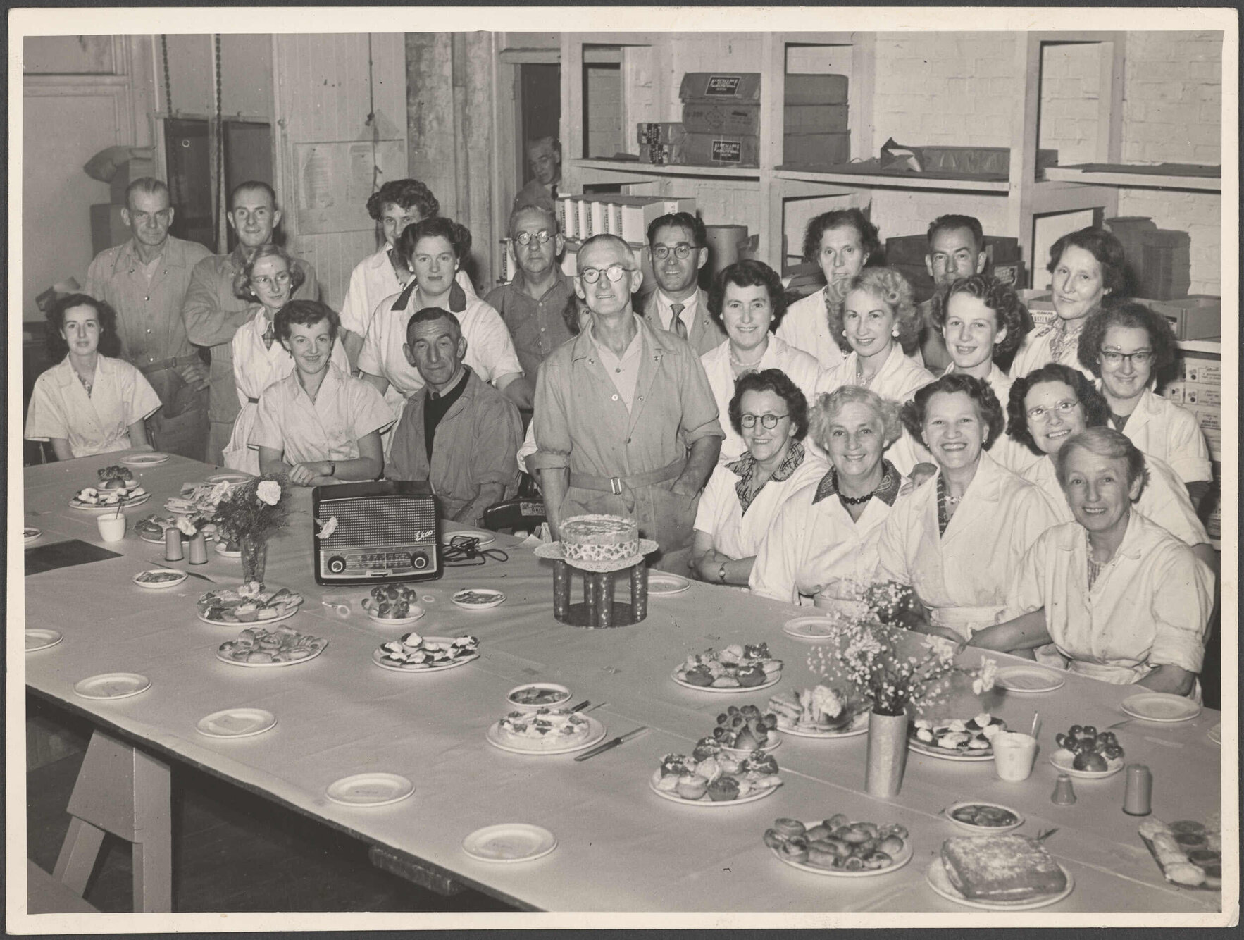 Farewell party for Norman Smith, Cadbury Fry Hudson