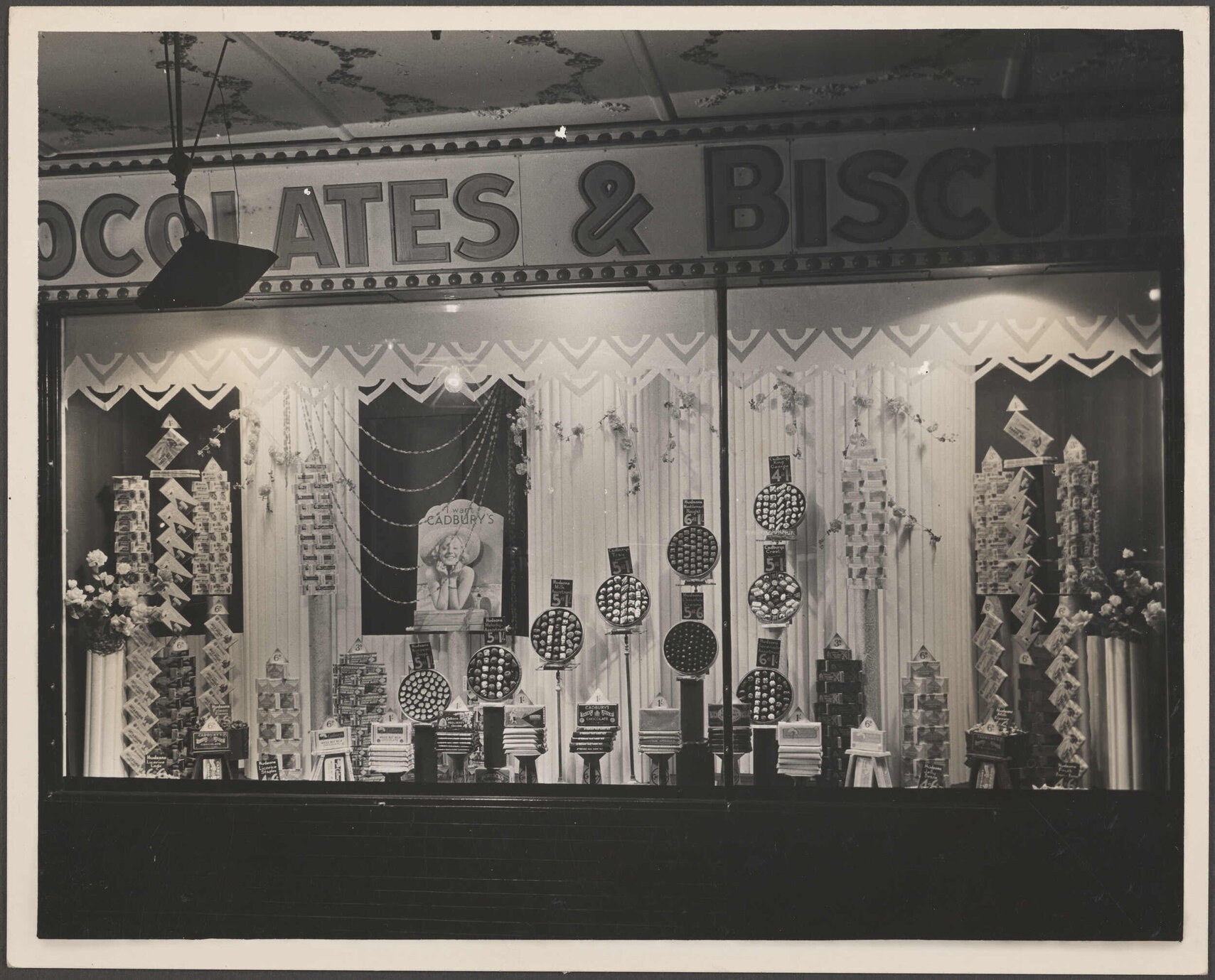 Cadbury display at Hayman Bros, Octagon 