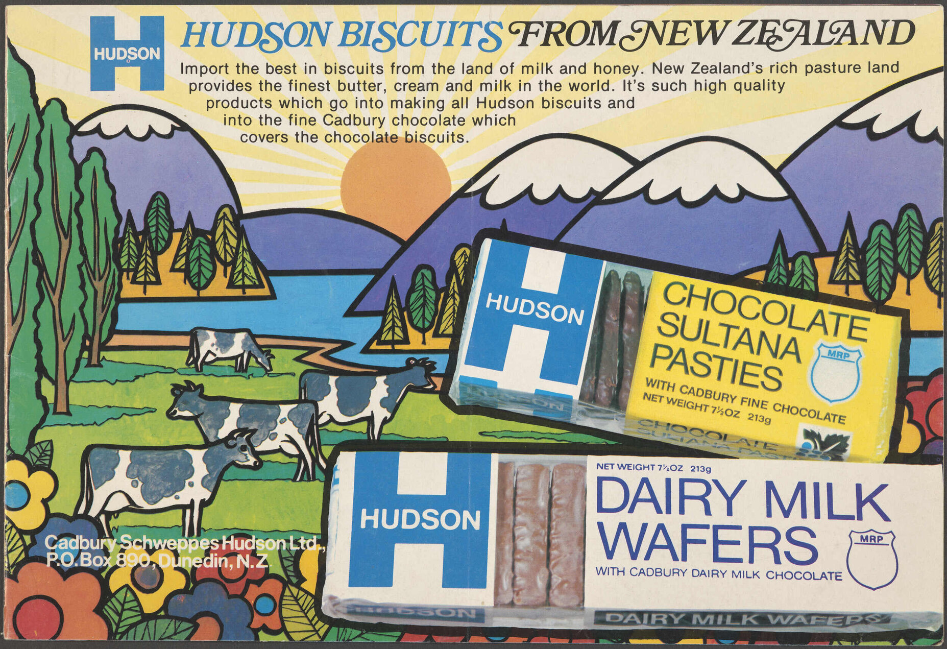 'Hudson Biscuits from New Zealand' [brochure]