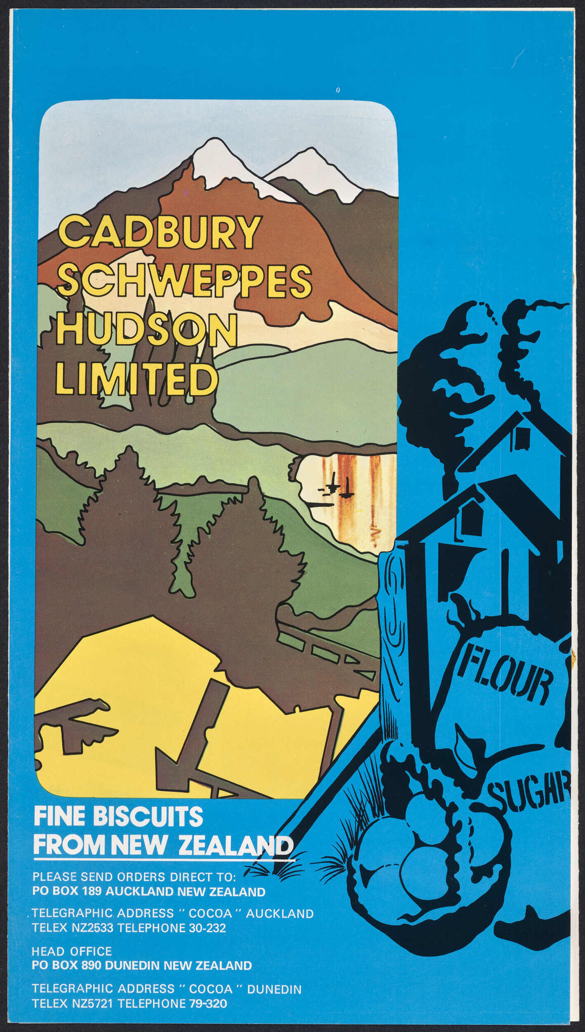 'Cadbury Schweppes Hudson Limited: Fine Biscuits from New Zealand' [brochure]