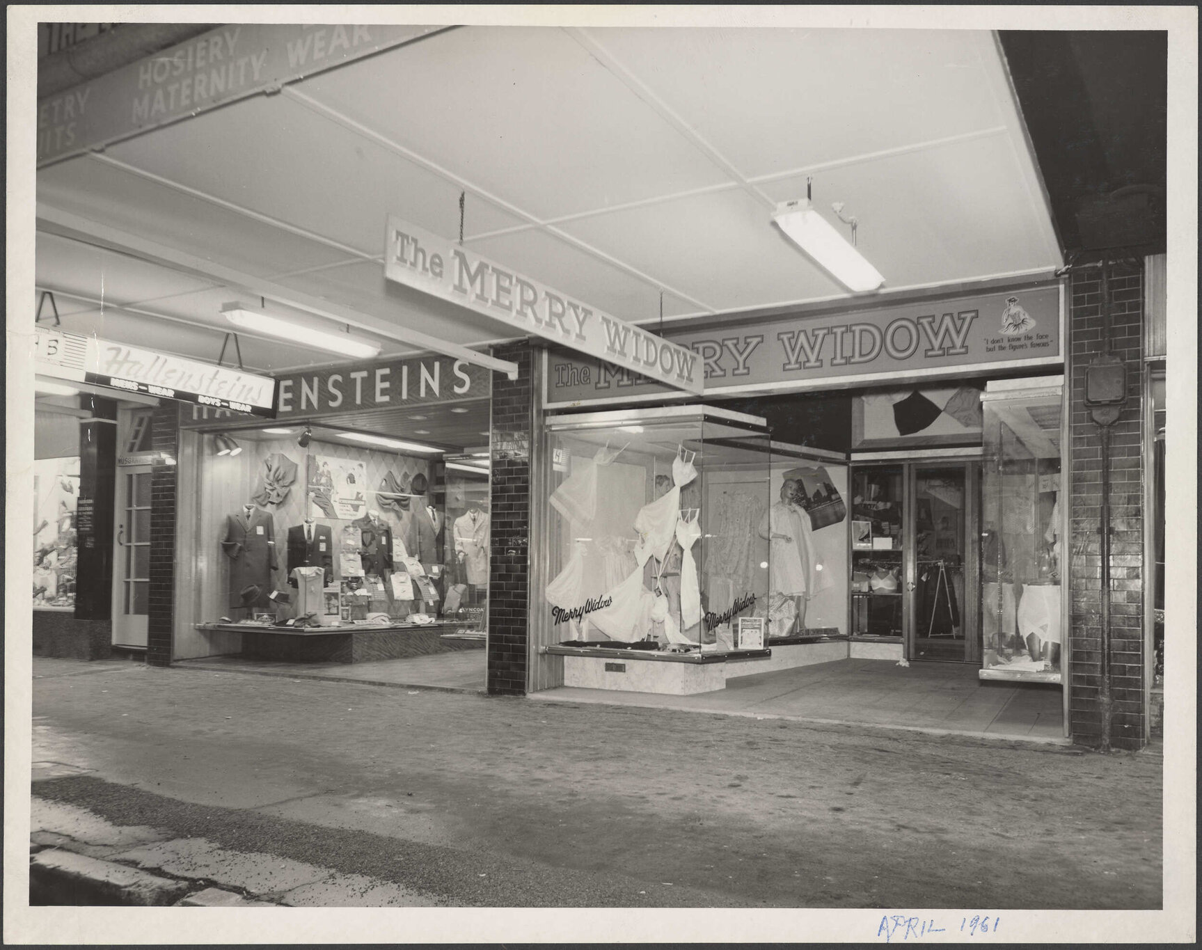 Hallensteins branch premises and The Merry Widow, Rotorua