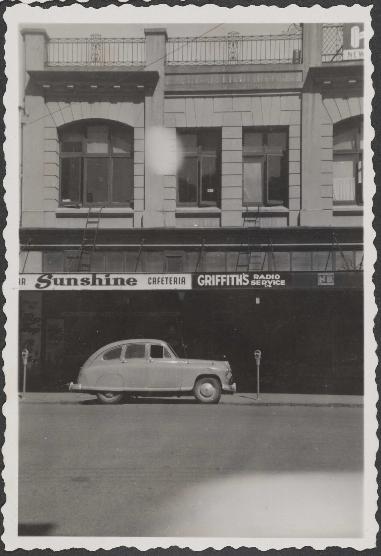 Southern end of Hallensteins Building, Nelson