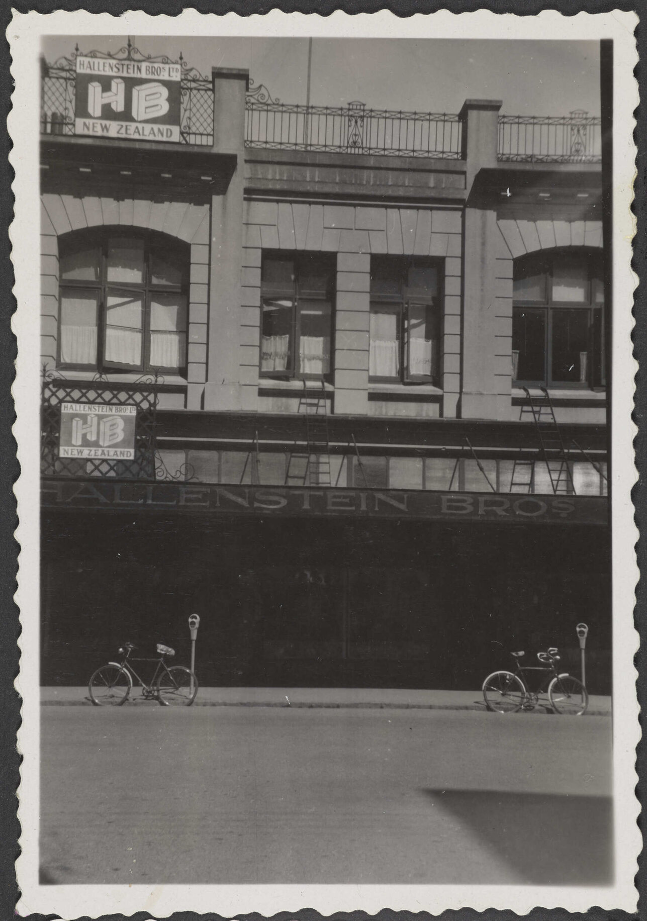 Northern end of Hallensteins Building, Nelson