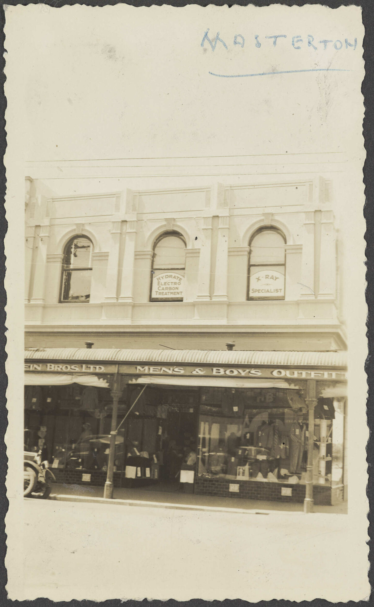 Hallenstein Brothers branch premises, Masterton