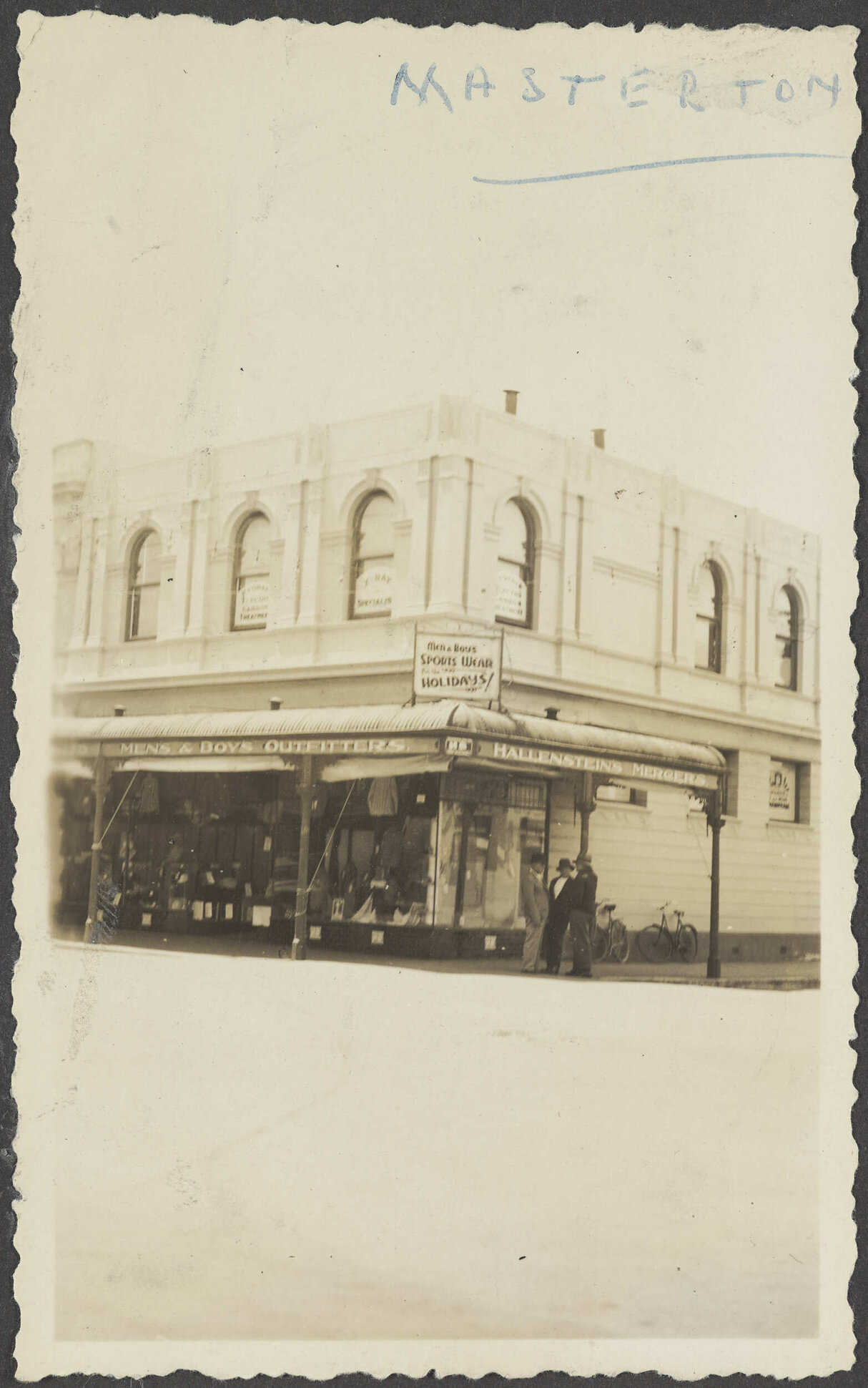 Hallenstein Brothers branch premises, Masterton