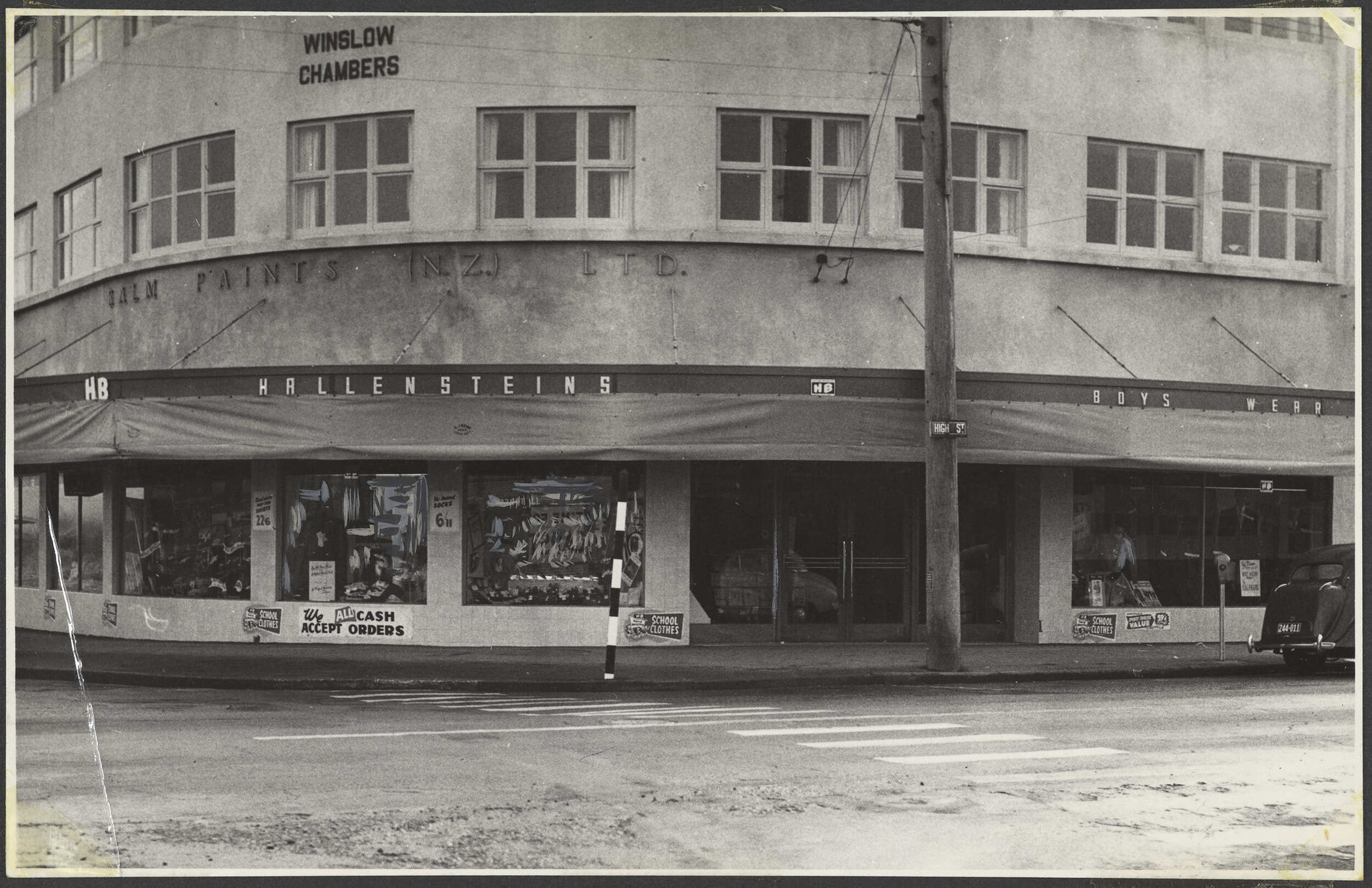 Hallensteins branch premises, Lower Hutt