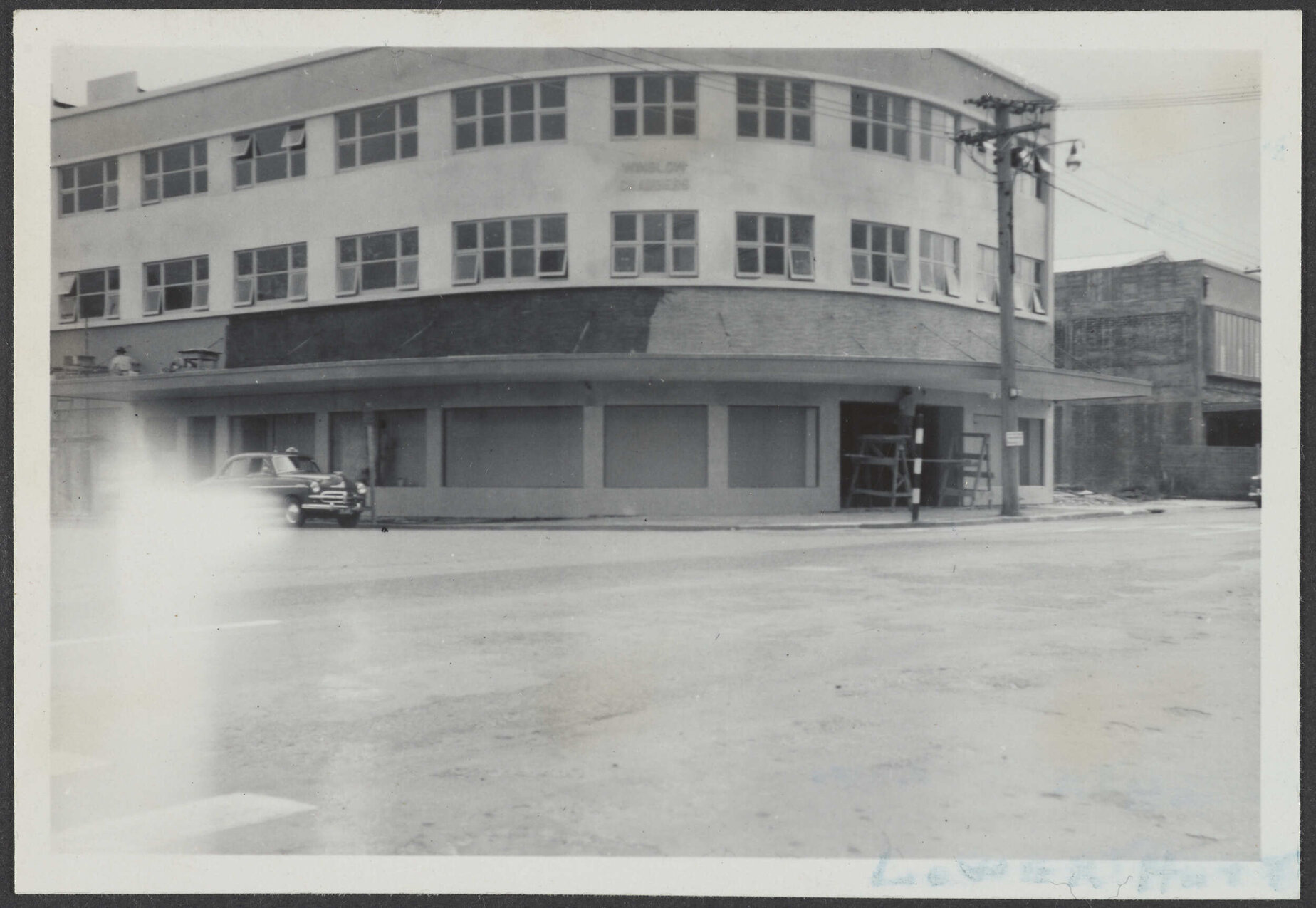 Hallensteins branch premises under construction, Lower Hutt