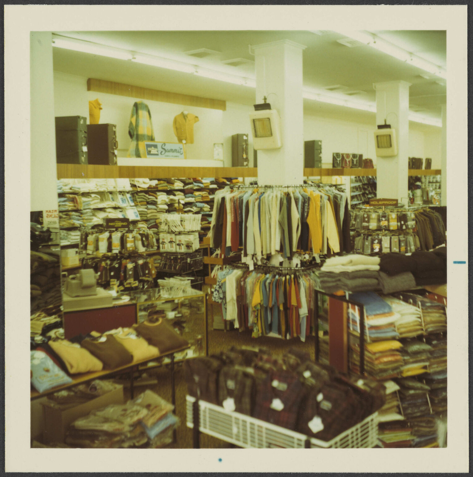Hallensteins store interior [Lower Hutt]