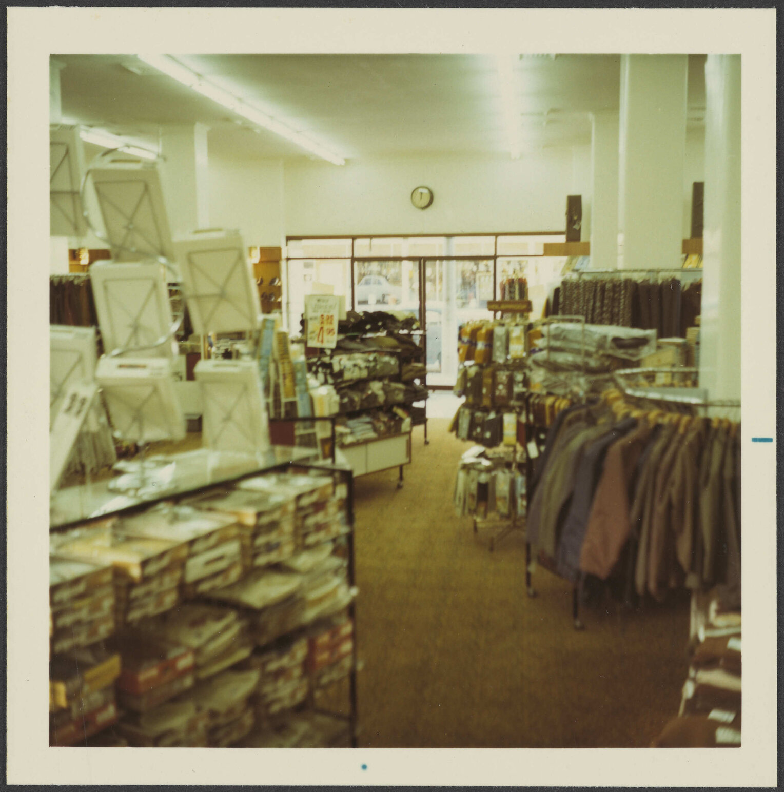 Hallensteins store interior [Lower Hutt]