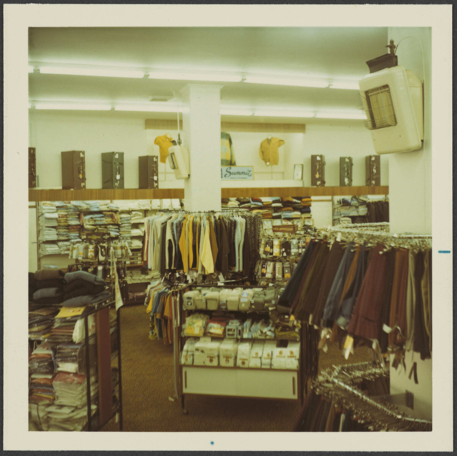 Hallensteins store interior [Lower Hutt]