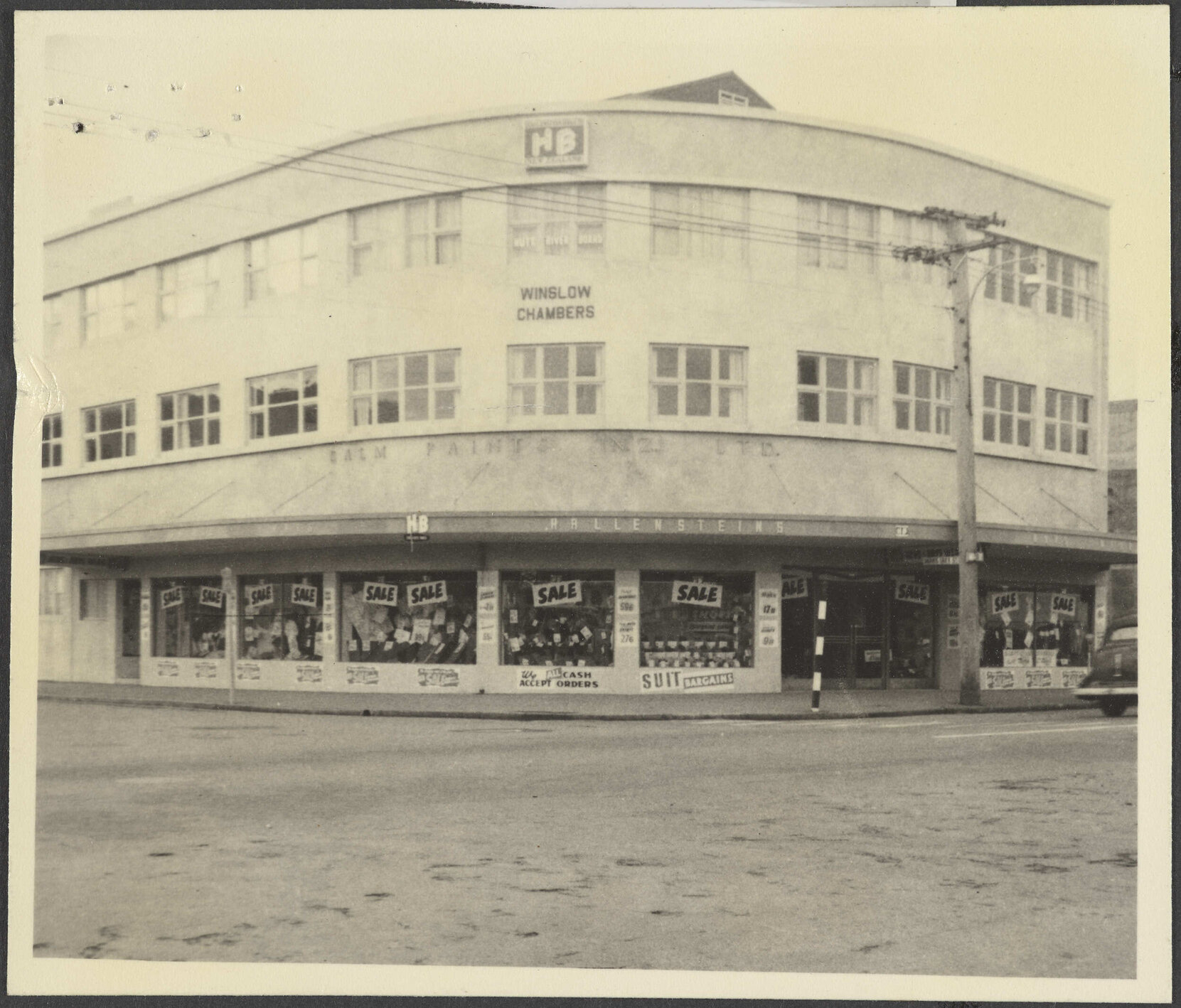 Hallensteins branch premises, Lower Hutt