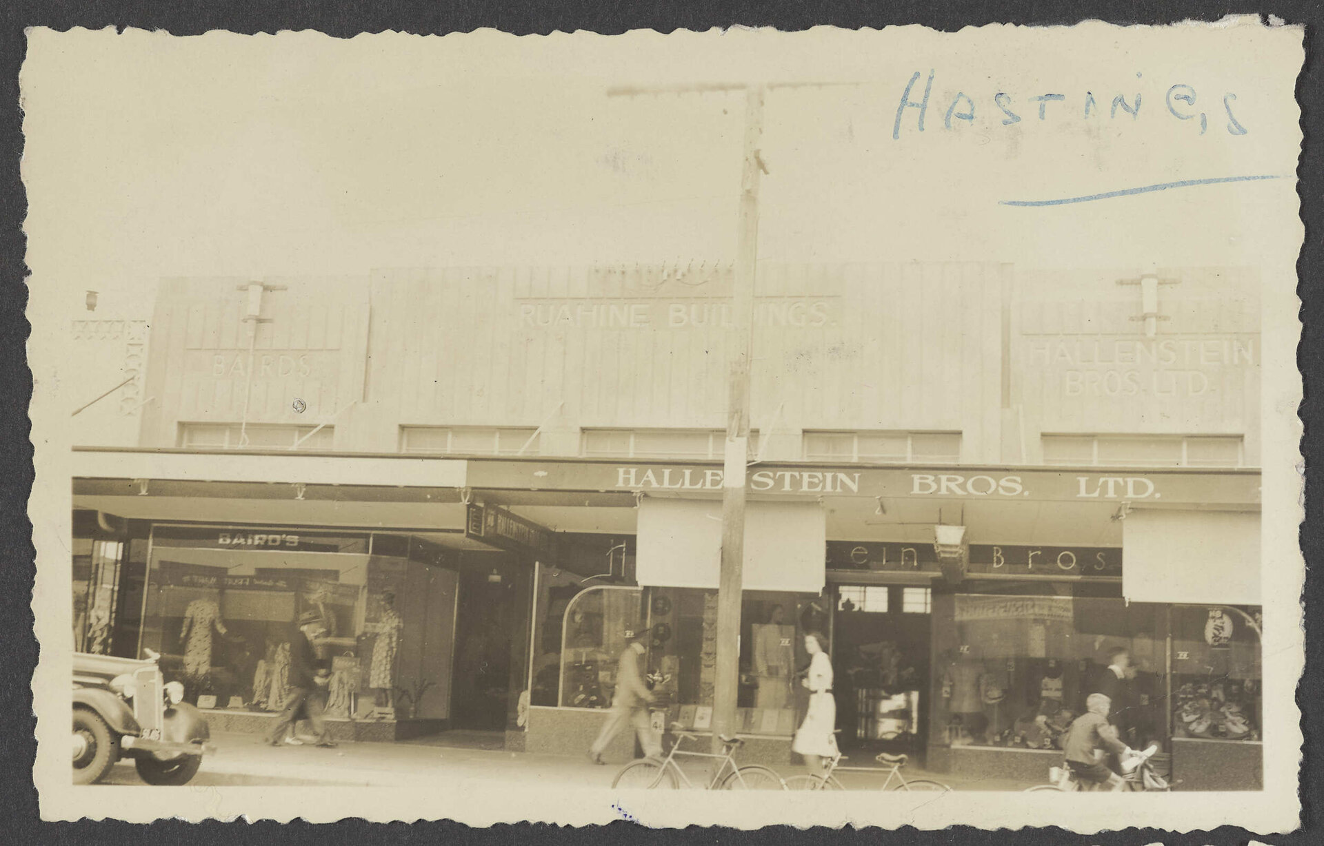 Hallenstein Brothers branch premises, Hastings