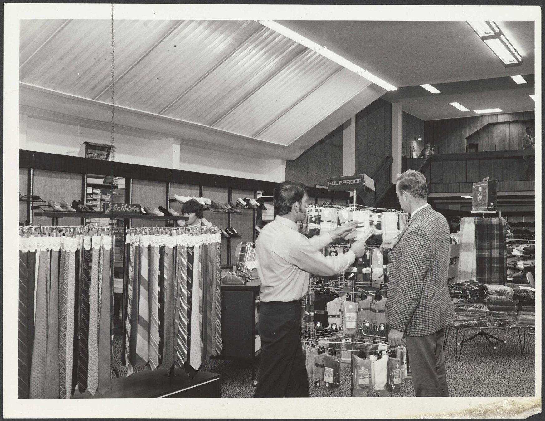 Hallensteins store interior, Hamilton