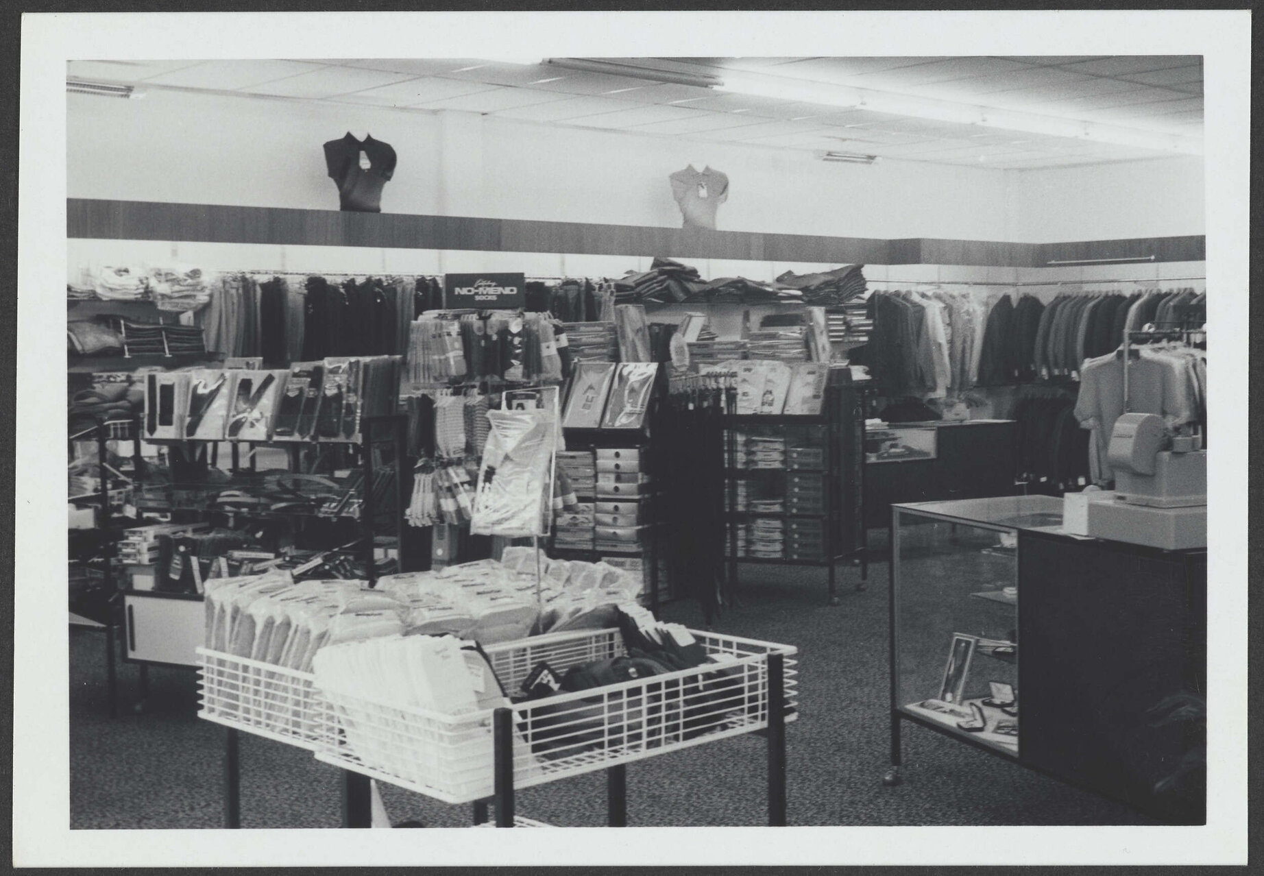 Hallensteins store interior, Hamilton
