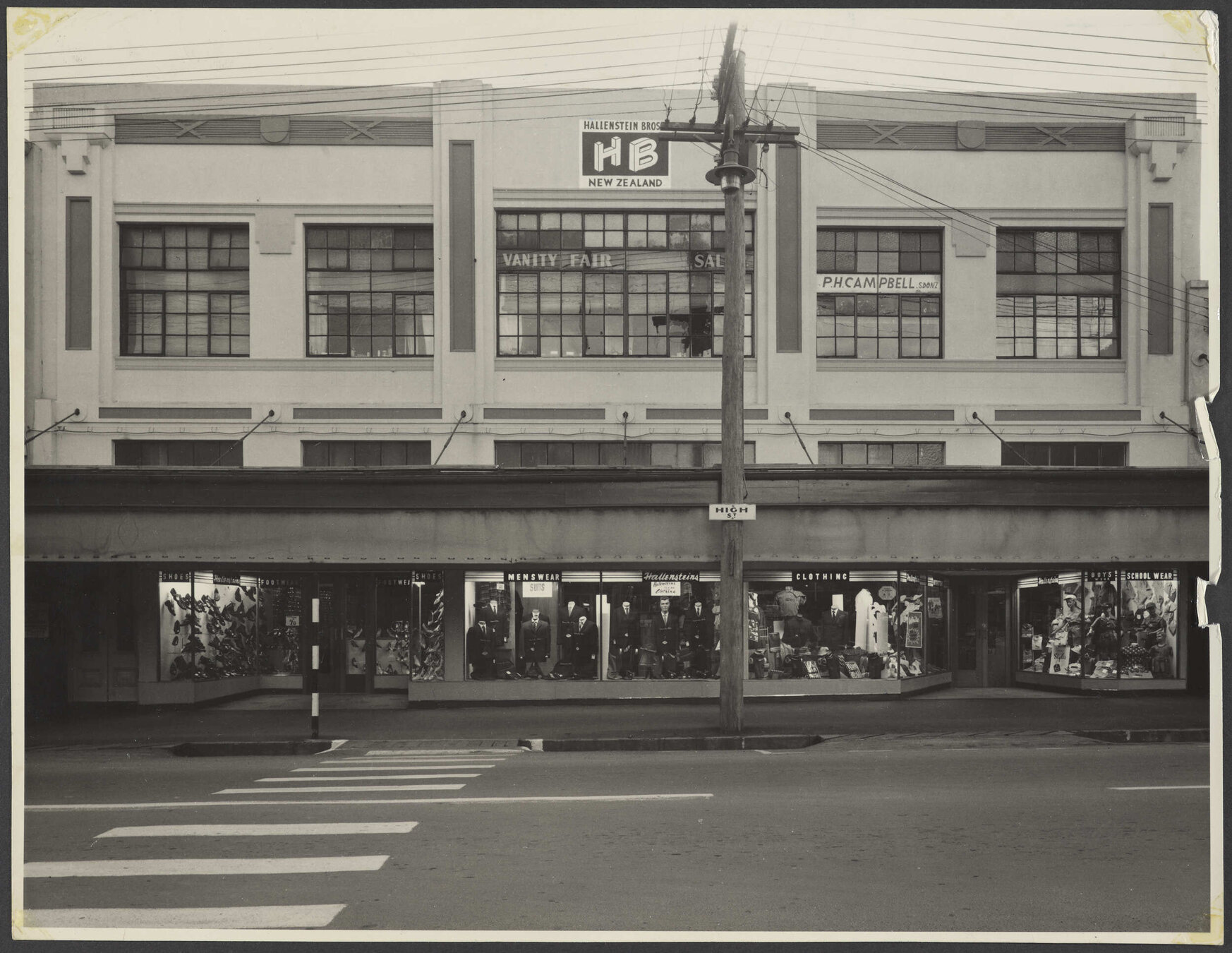 Hallensteins branch premises, Dannevirke