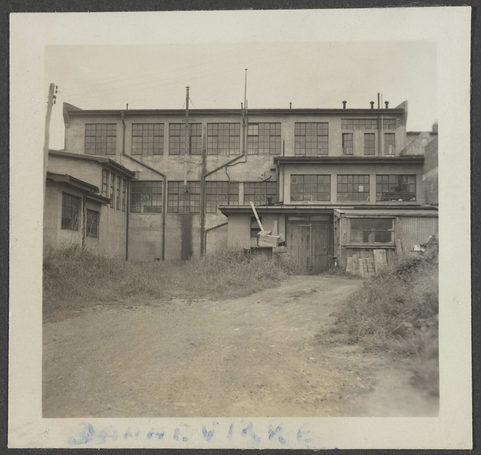 Rear of Hallensteins branch premises, Dannevirke