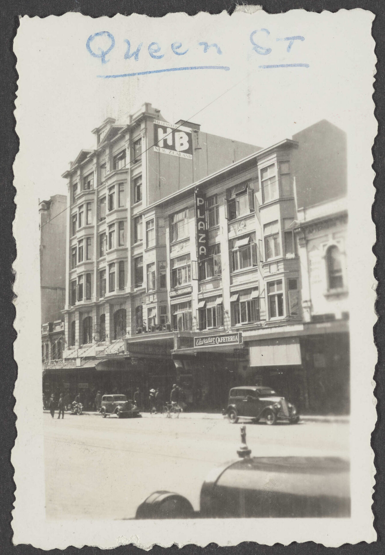 Hallensteins and Plaza buildings, Queen Street, Auckland