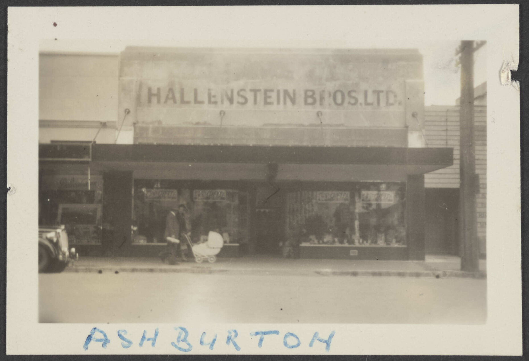 Hallenstein Brothers branch premises, Ashburton