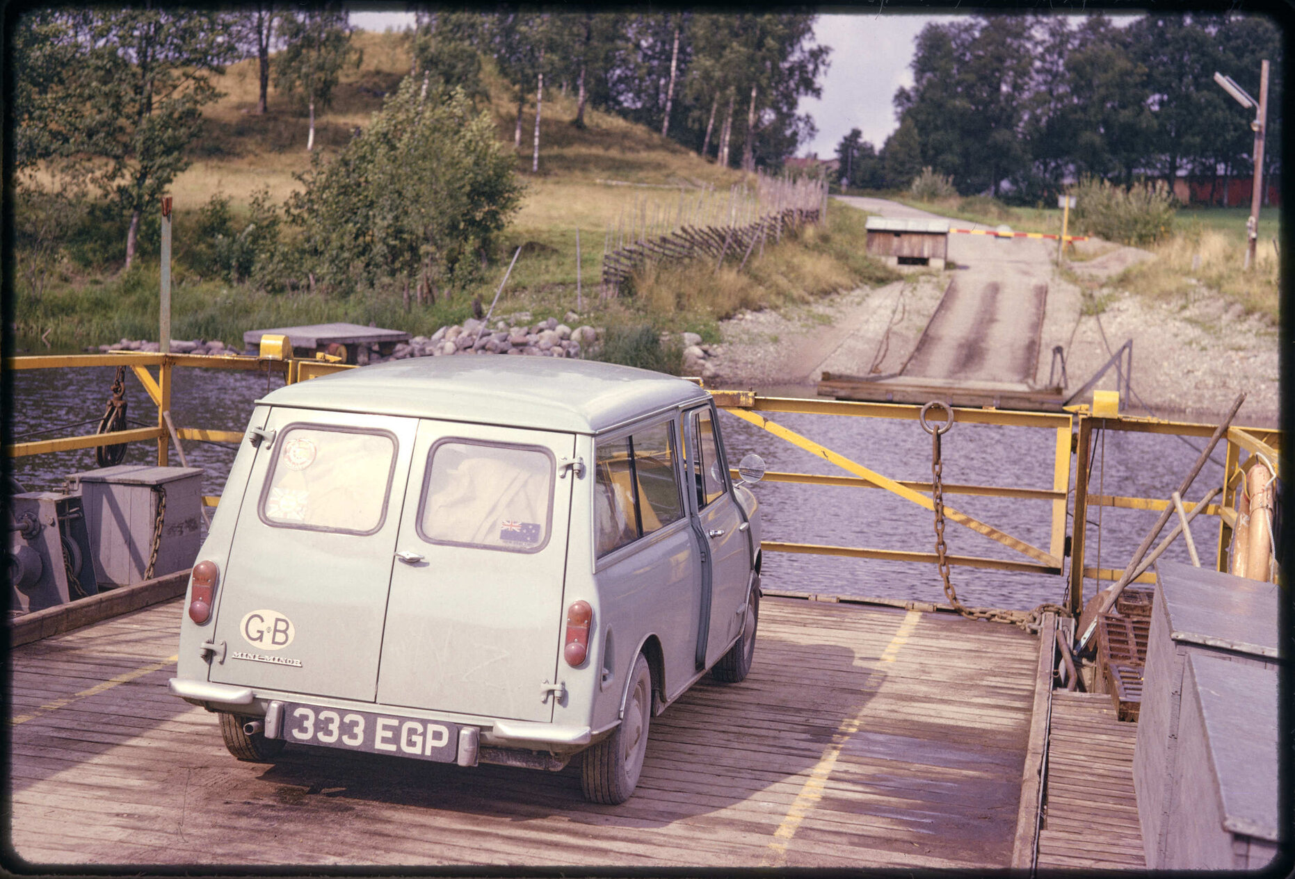 'Sole passenger - ferry to Hogsater'