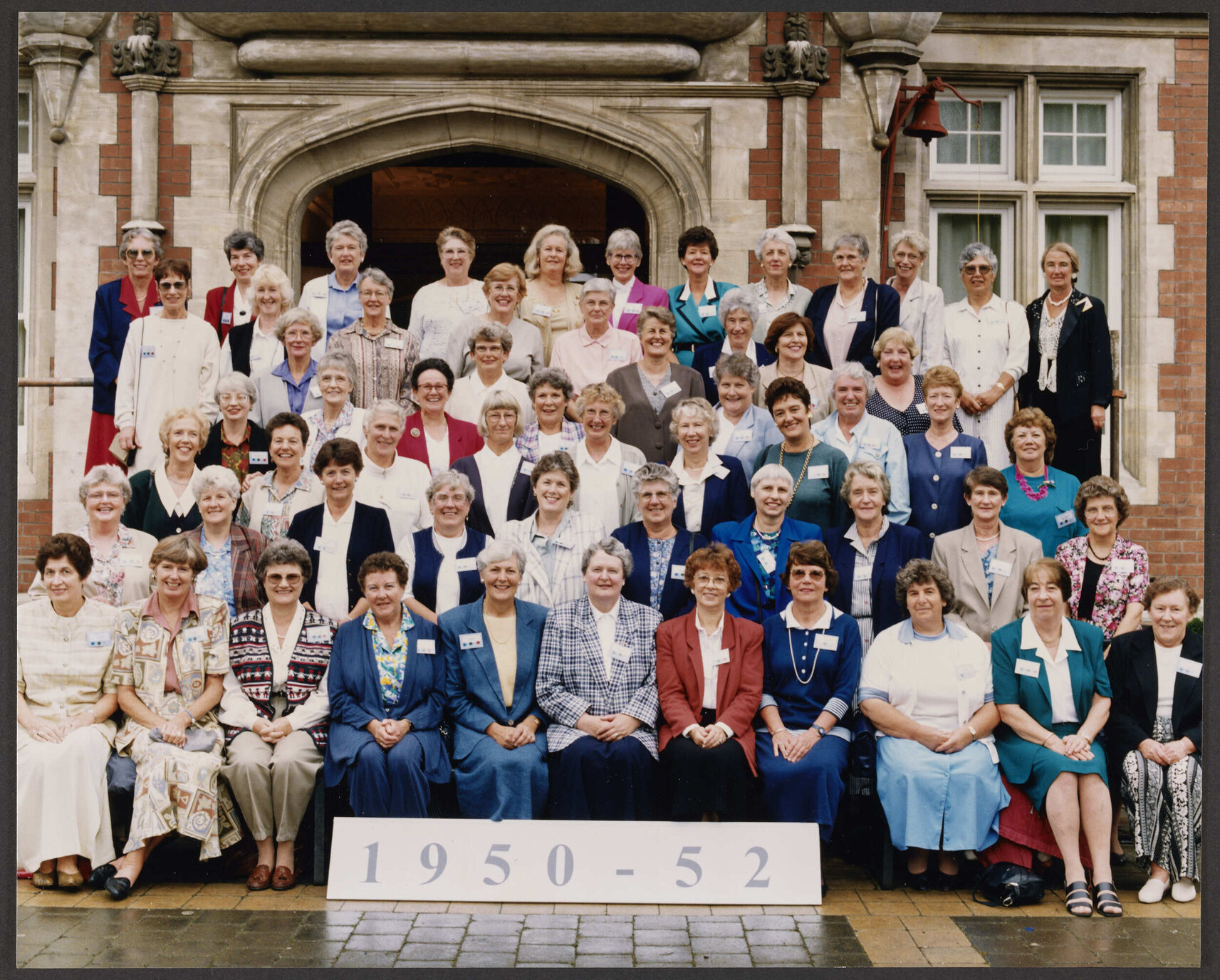 1950-1952 group at Otago Girls' High School Reunion