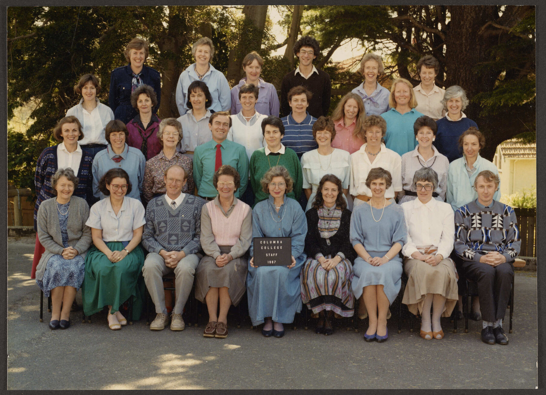 Columba College staff