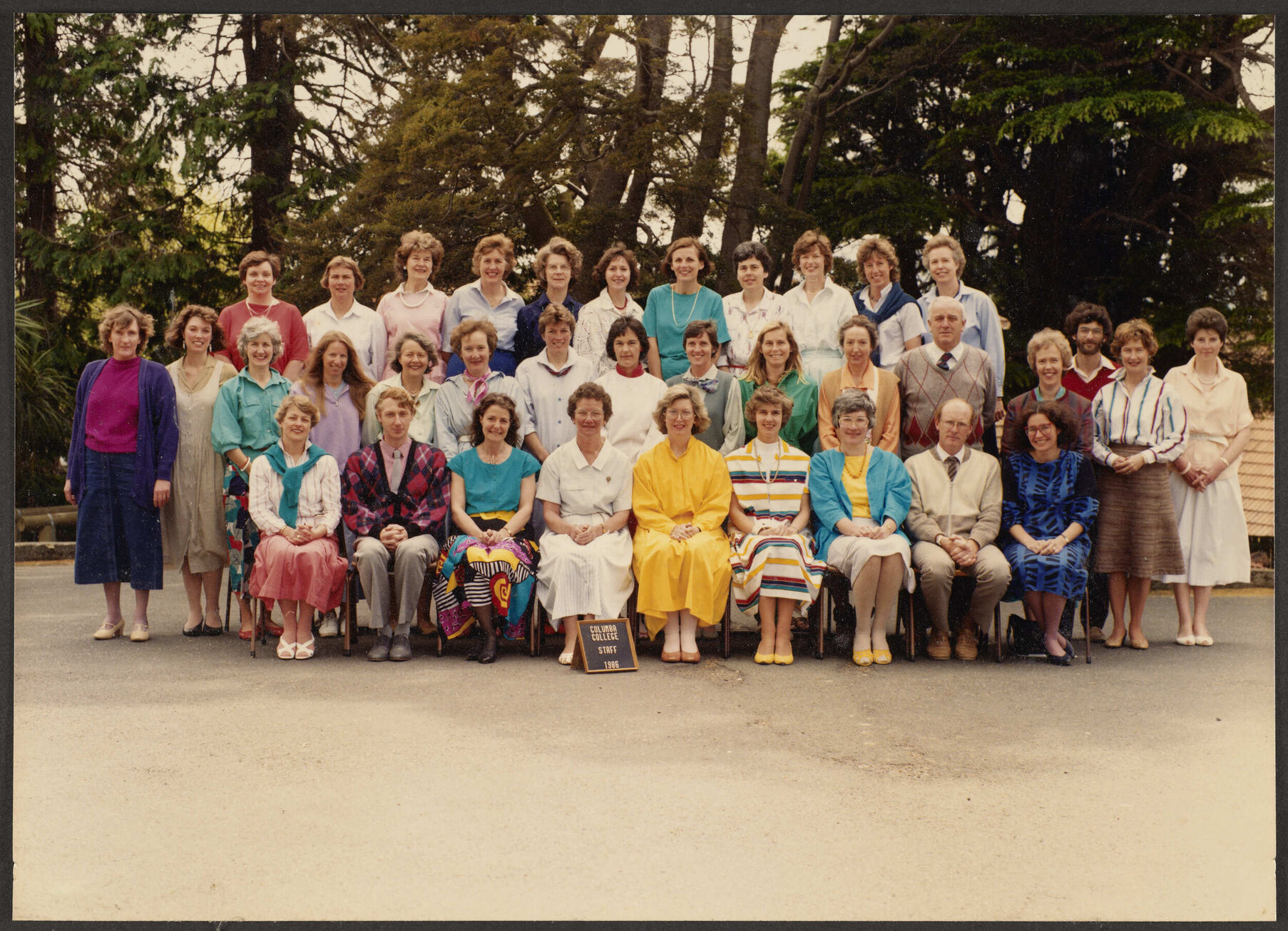 Columba College staff