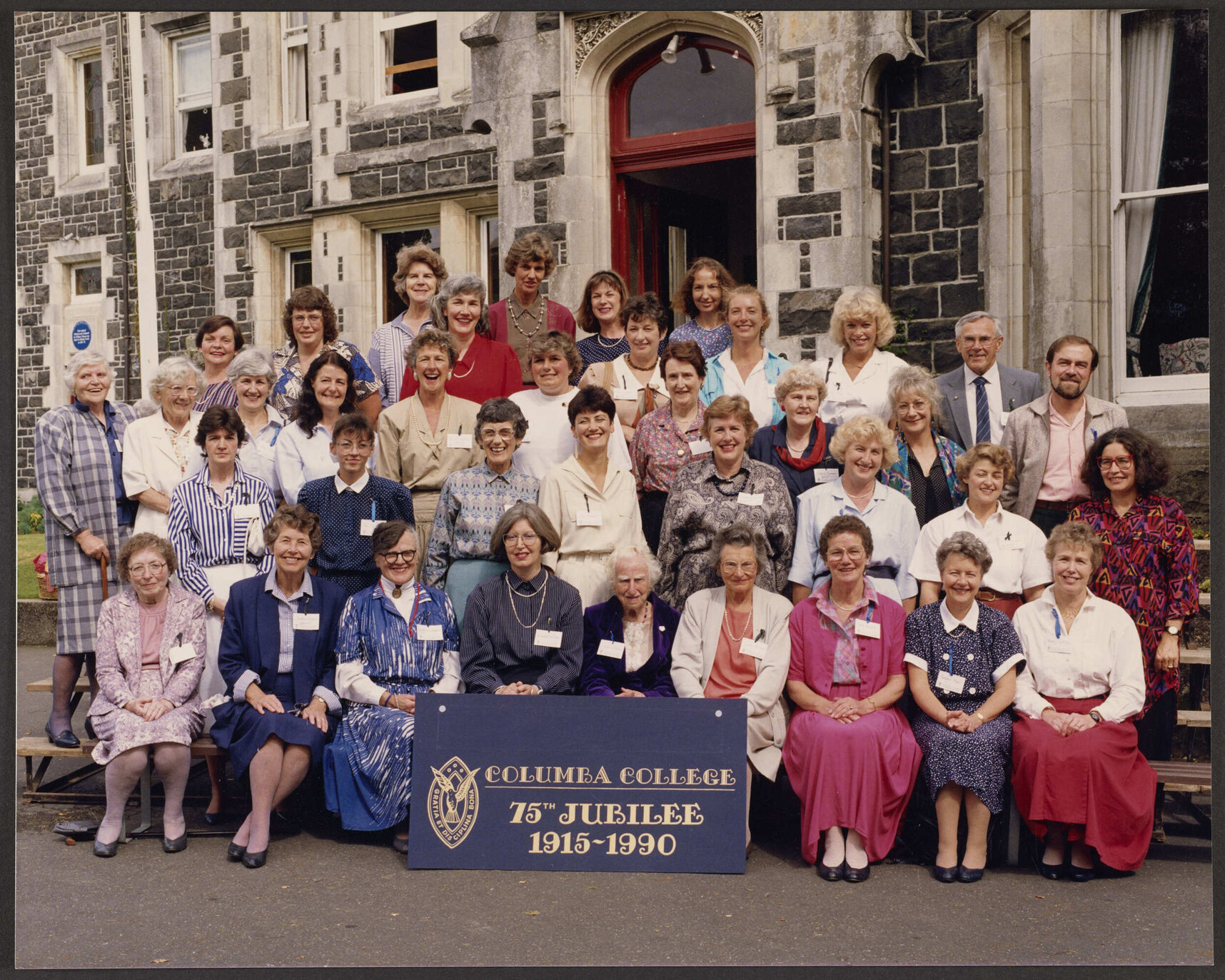 Columba College reunion group