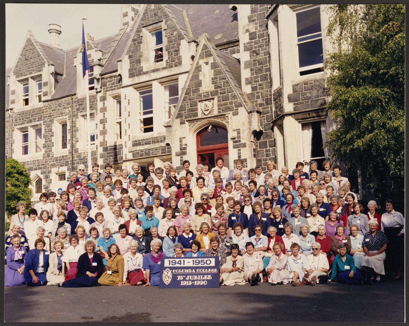 1941-1950 group at Columba College reunion 