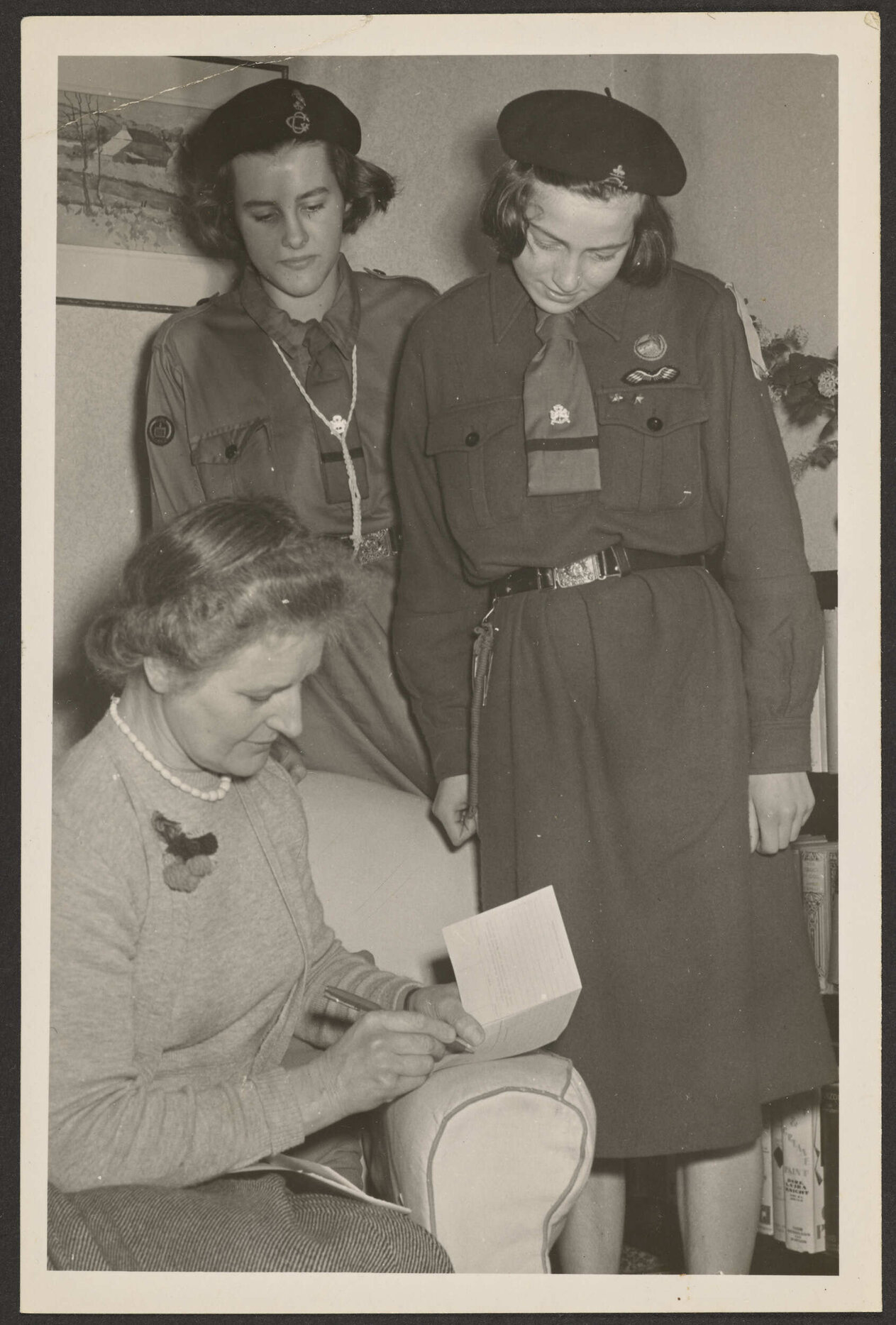 Eileen Soper, Elizabeth Hanan, and Lenore Satterthwaite