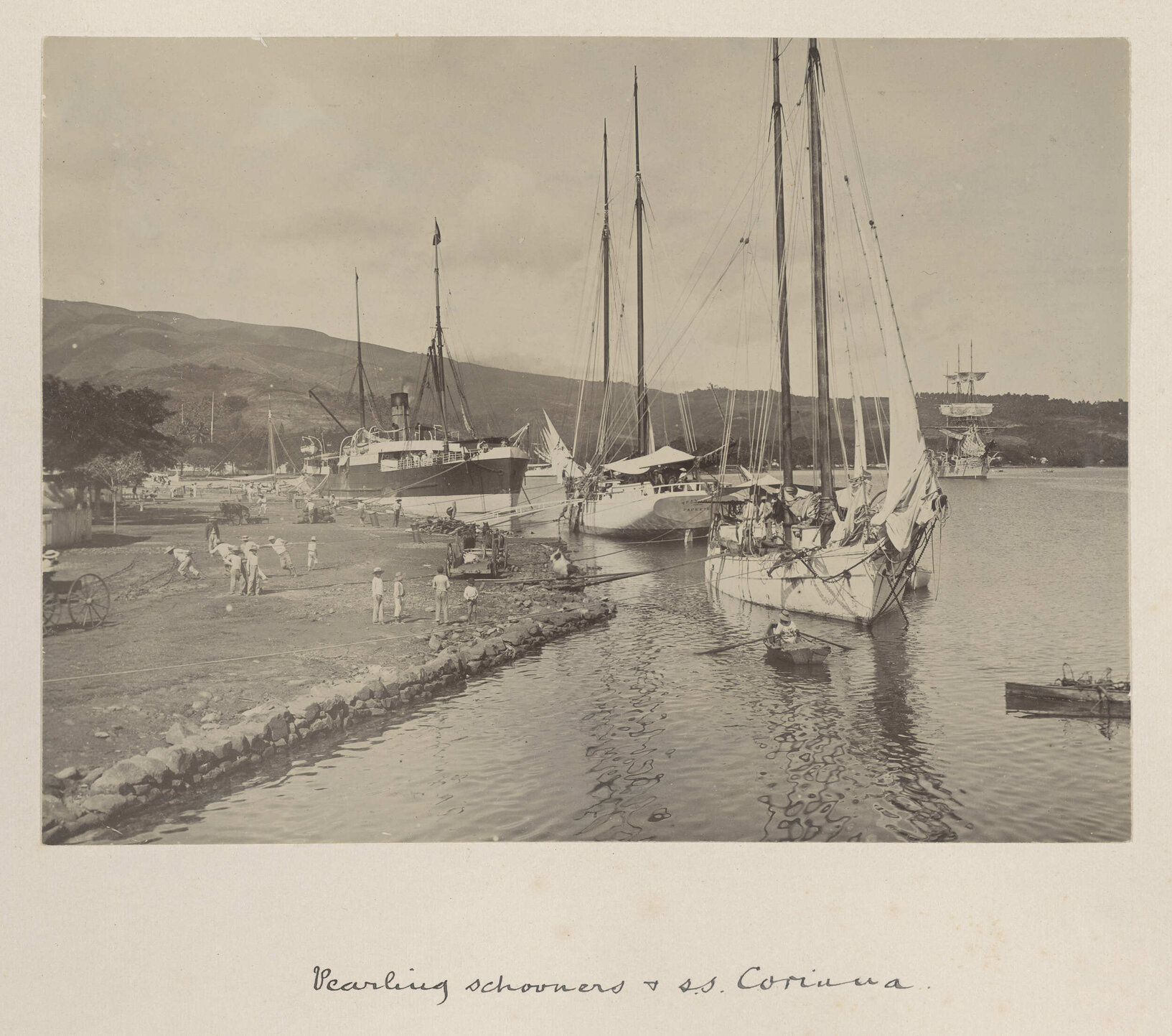 Pearling schooners and S.S. Corinna