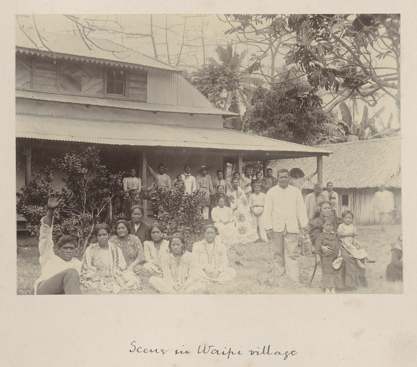 Scene in Waipi village
