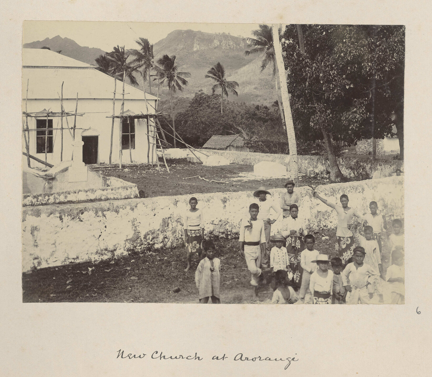 New church at Arorangi