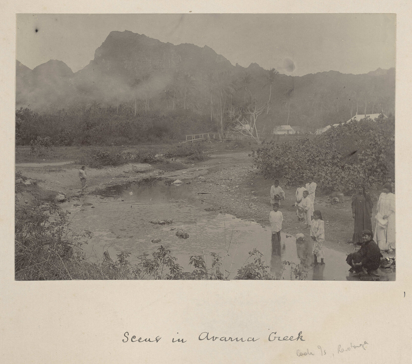 Scene in Avarua Creek