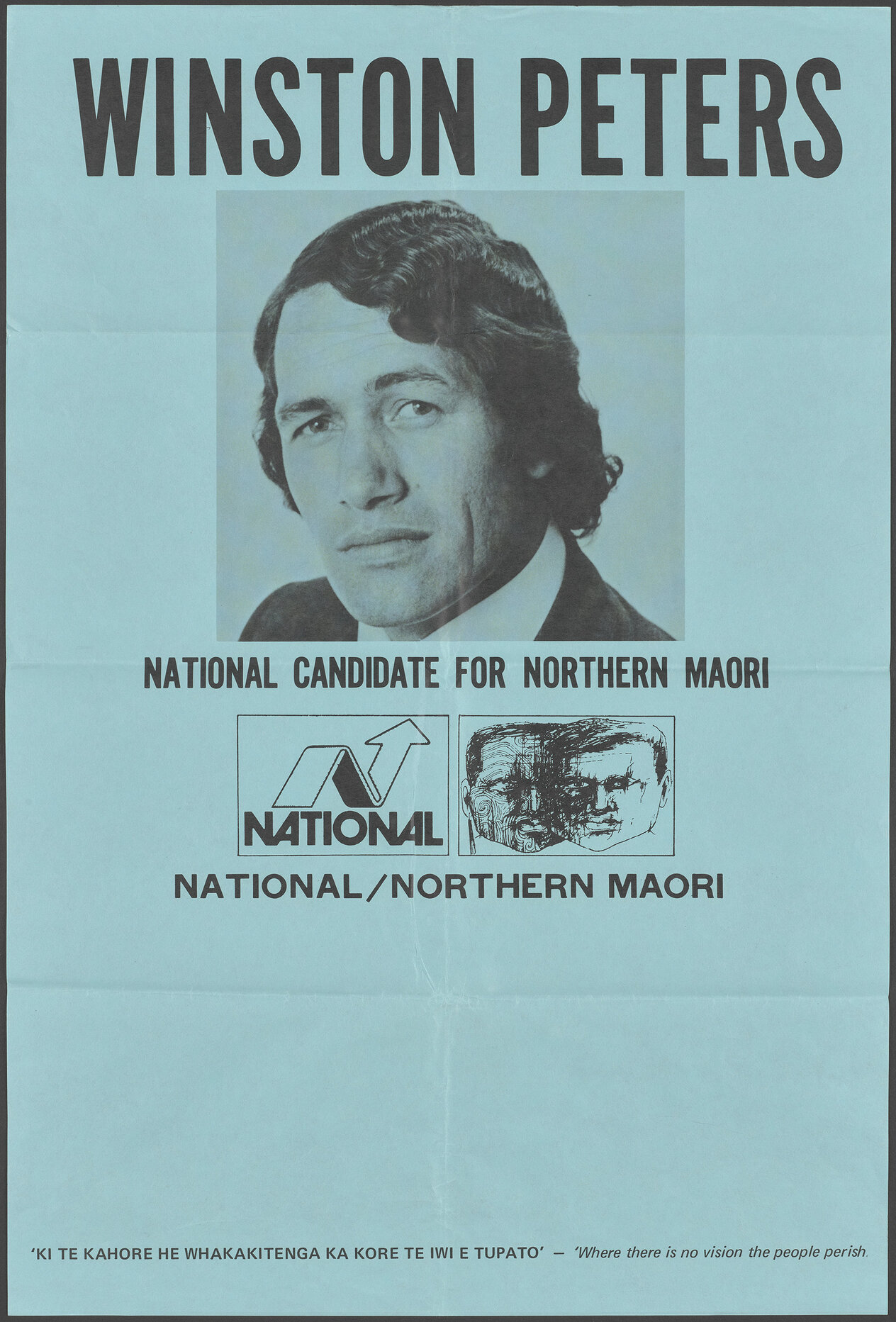 "Winston Peters National Candidate For Northern Maori"