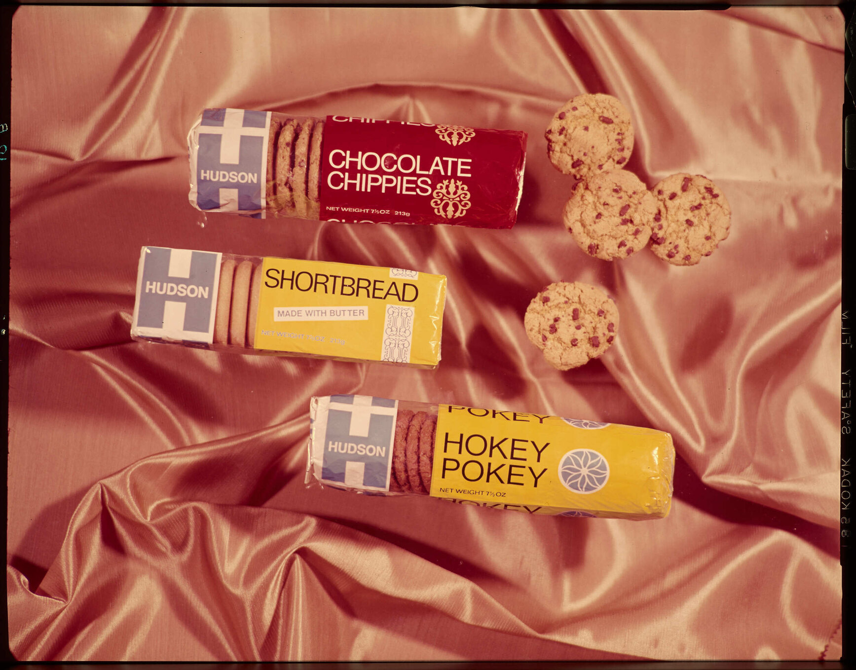 Hudson Chocolate Chippies, Shortbread, and Hokey Pokey biscuits