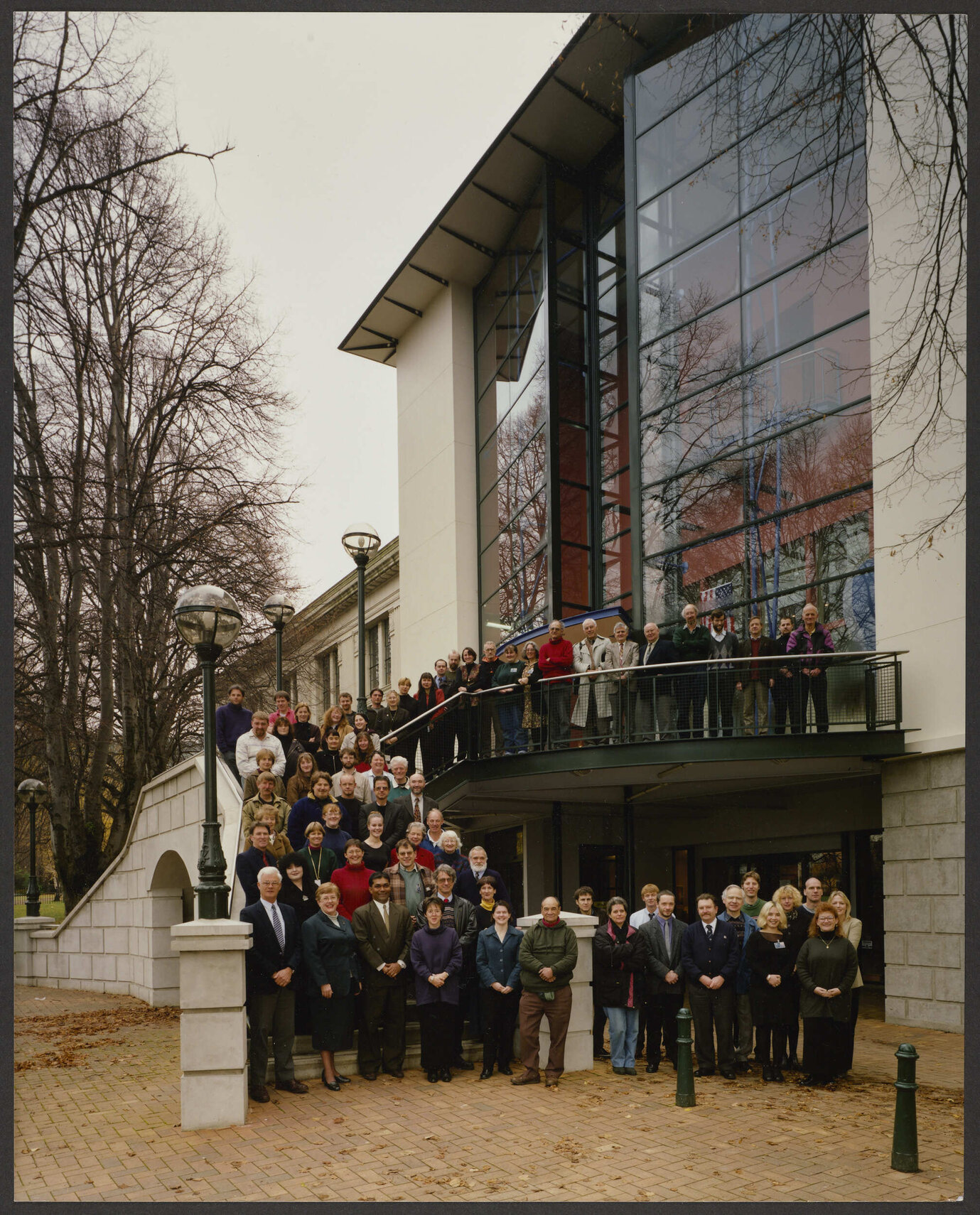 Staff and management outside Otago Museum